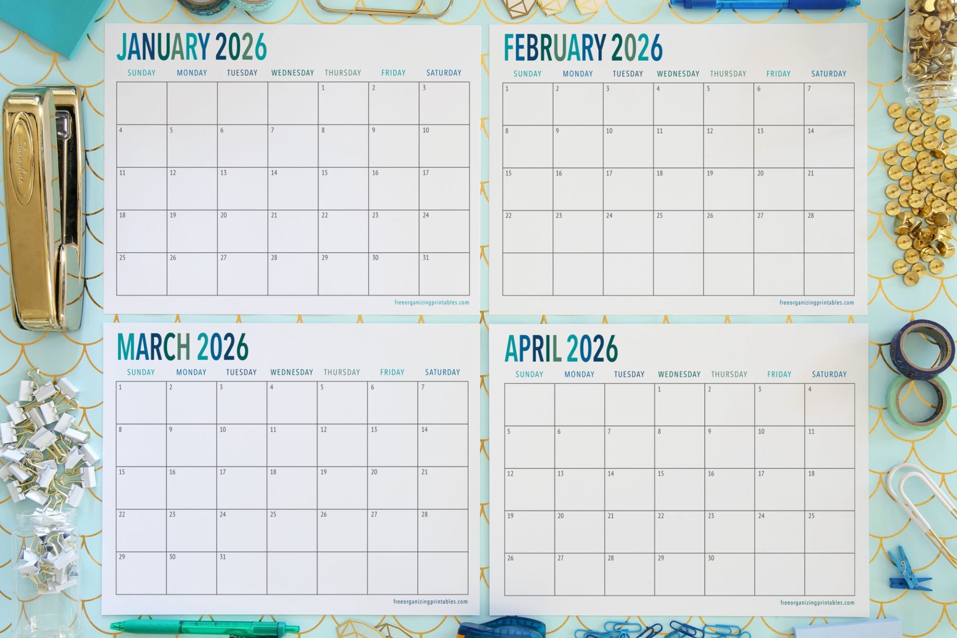 15 free printable calendars to help maximize your time 15 free printable calendars to help maximize your time