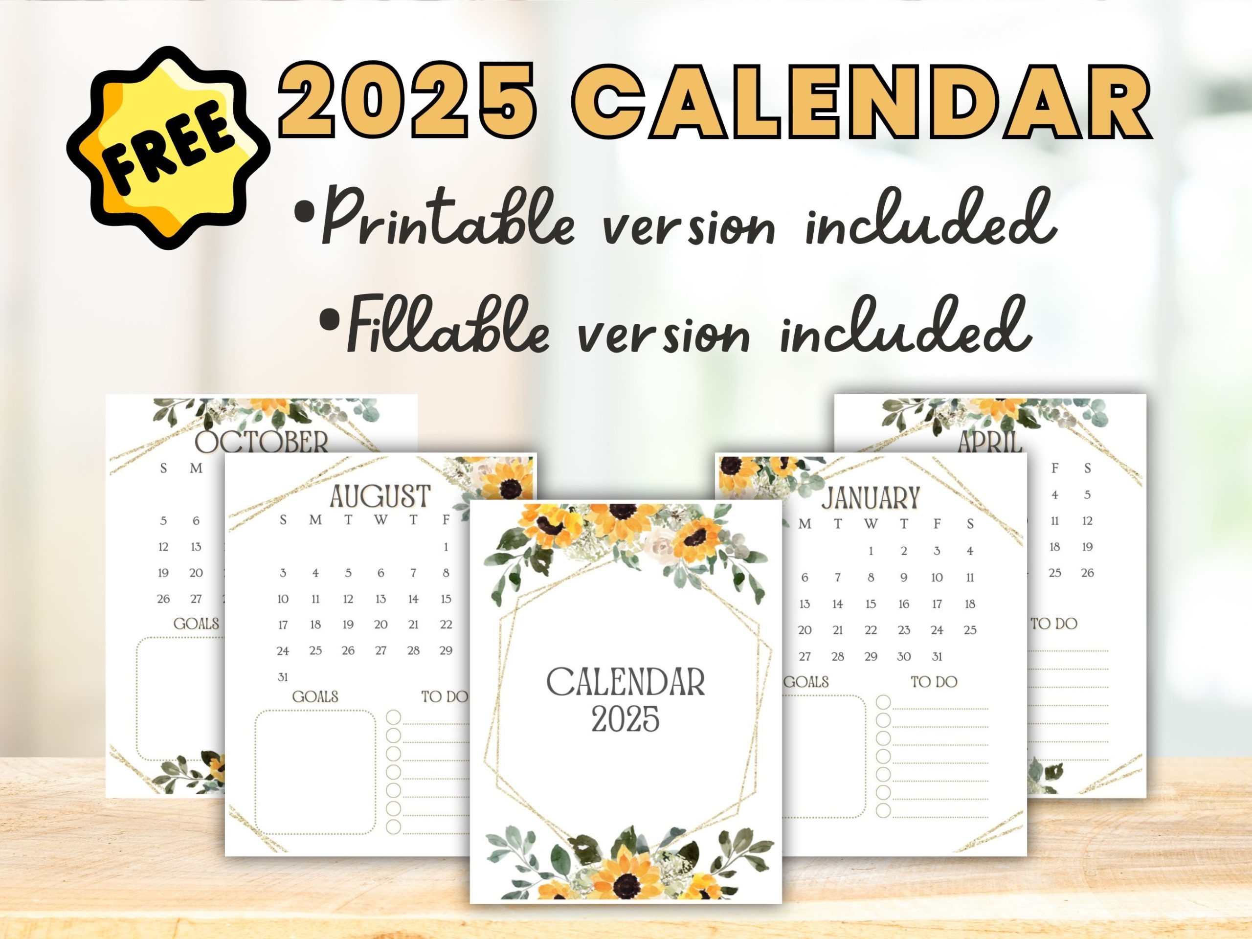 2025 calendar free hamilton and son music