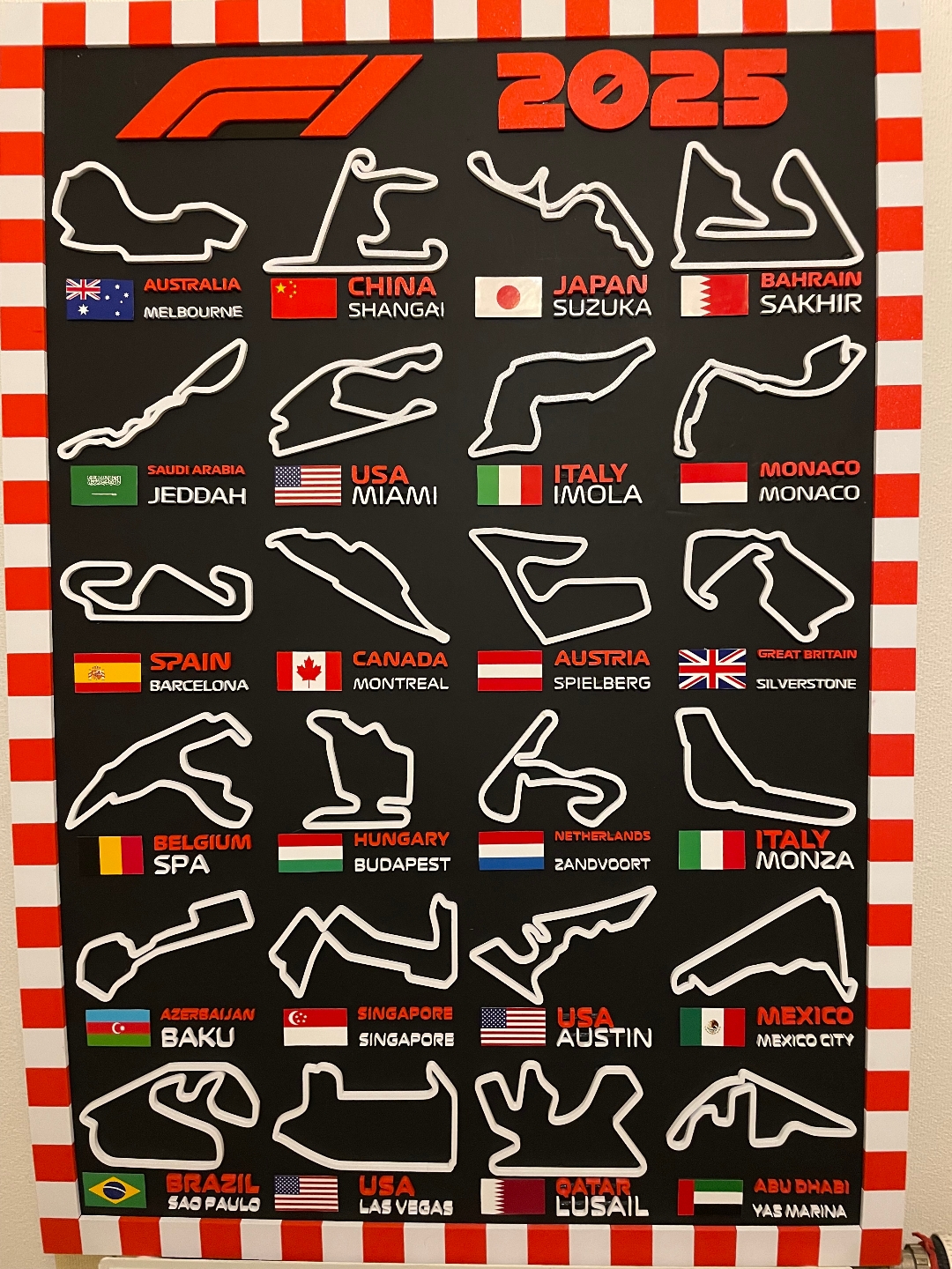 Printable F1 Calendar 2025 Printable F1 Calendar 2025