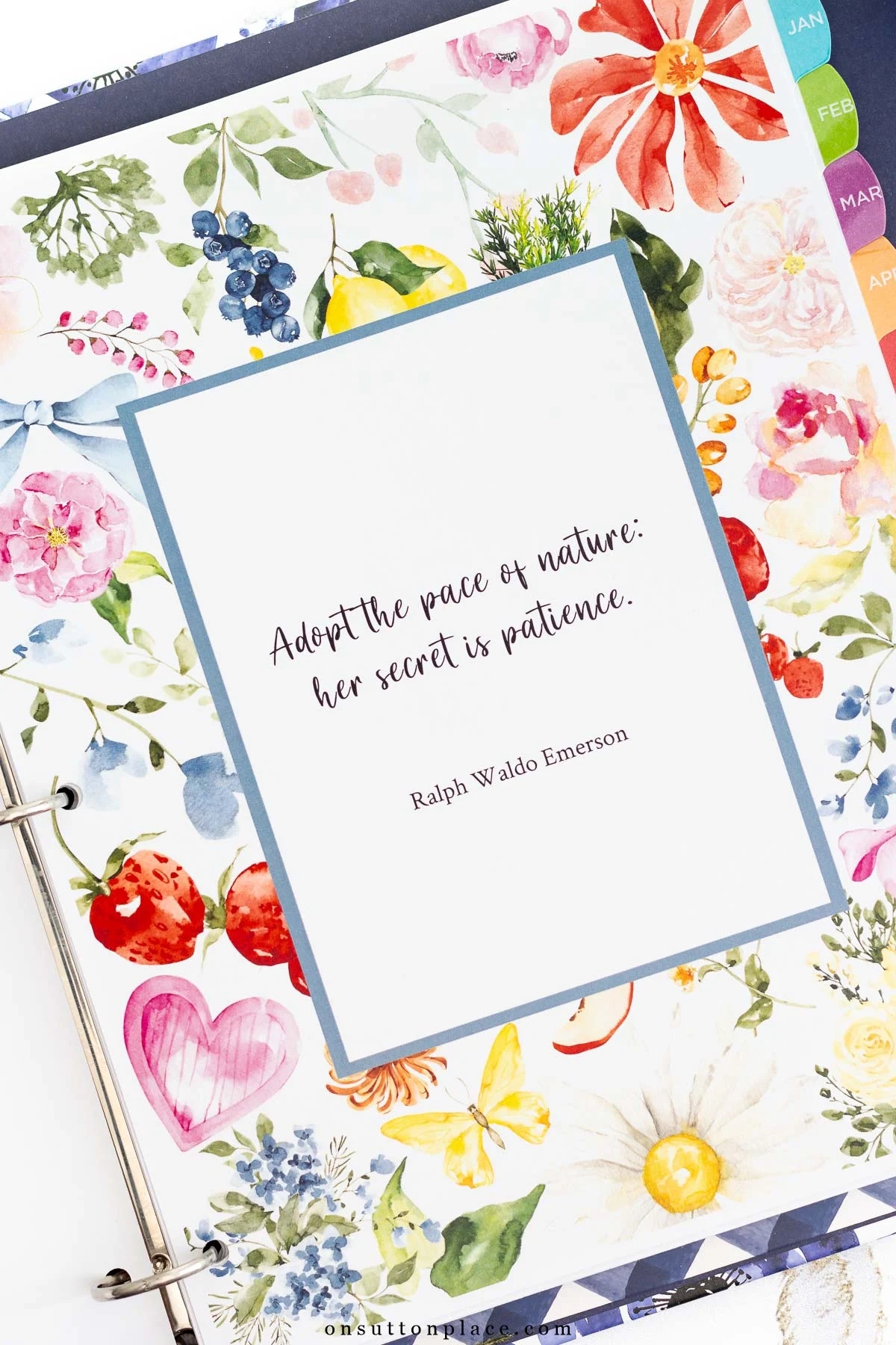 2025 Free Printable Calendar With Planner Pages On Sutton Place