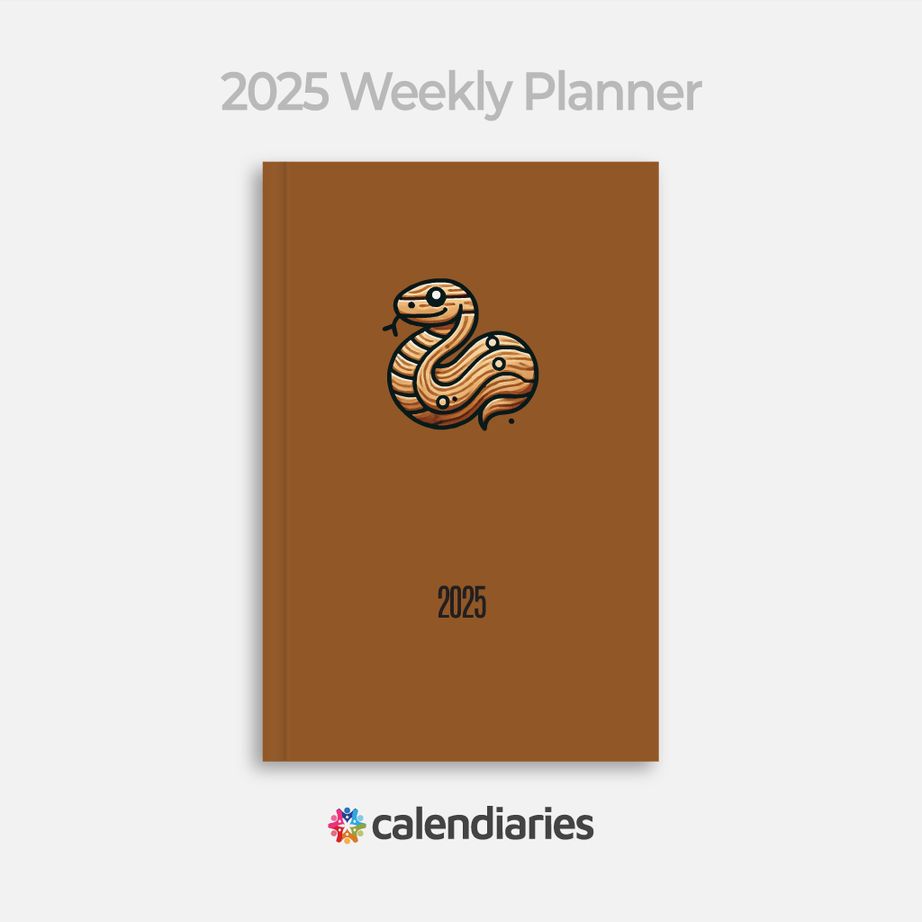 2025 Planner Twenty Twenty Five Wood Snake Weekly Planner Calendiaries 2025 Planner Twenty Twenty Five Wood Snake Weekly Planner Calendiaries