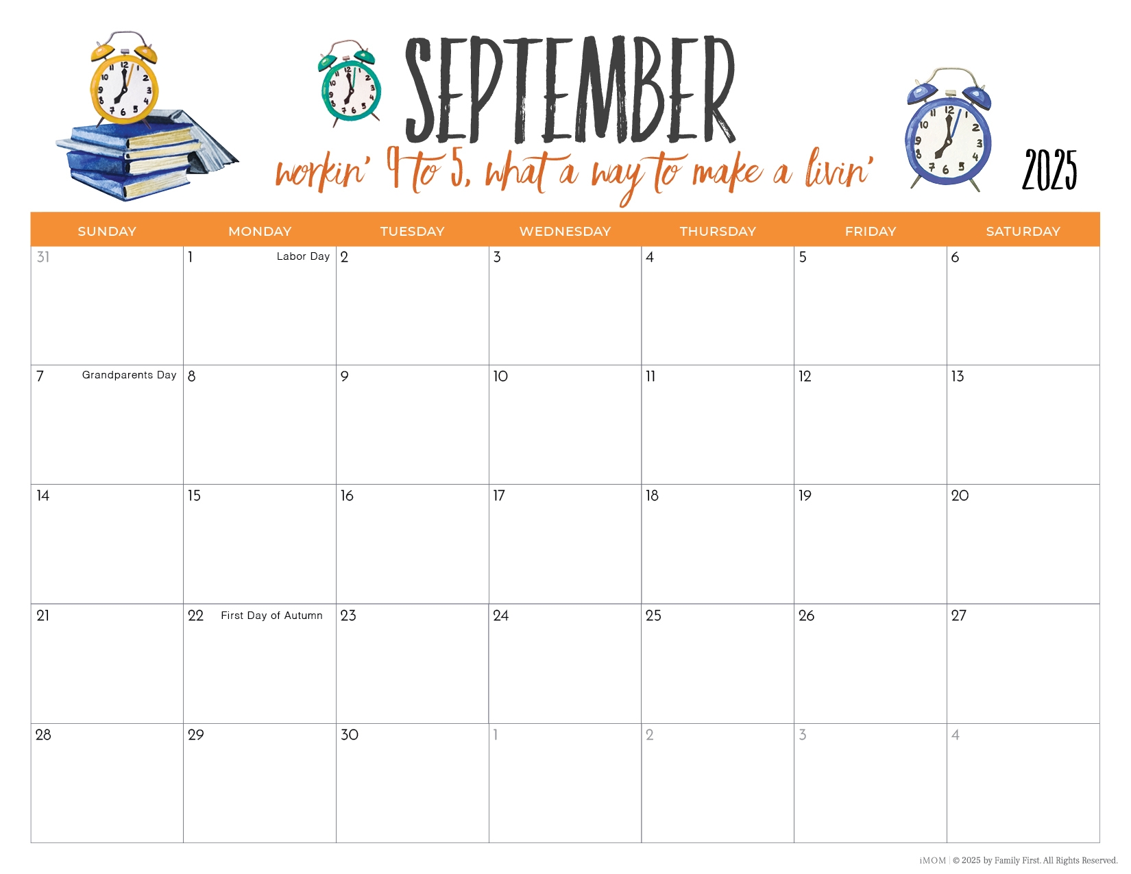2025 Calendar Printable Free Template