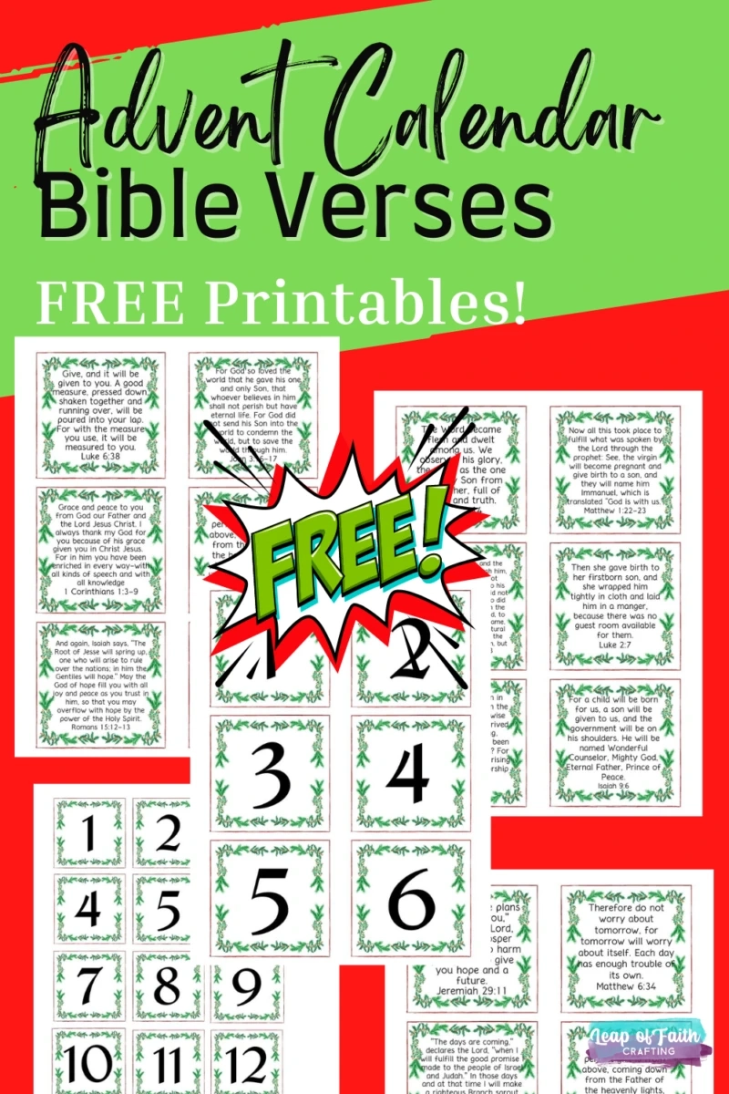 Catholic Advent Calendar Printable