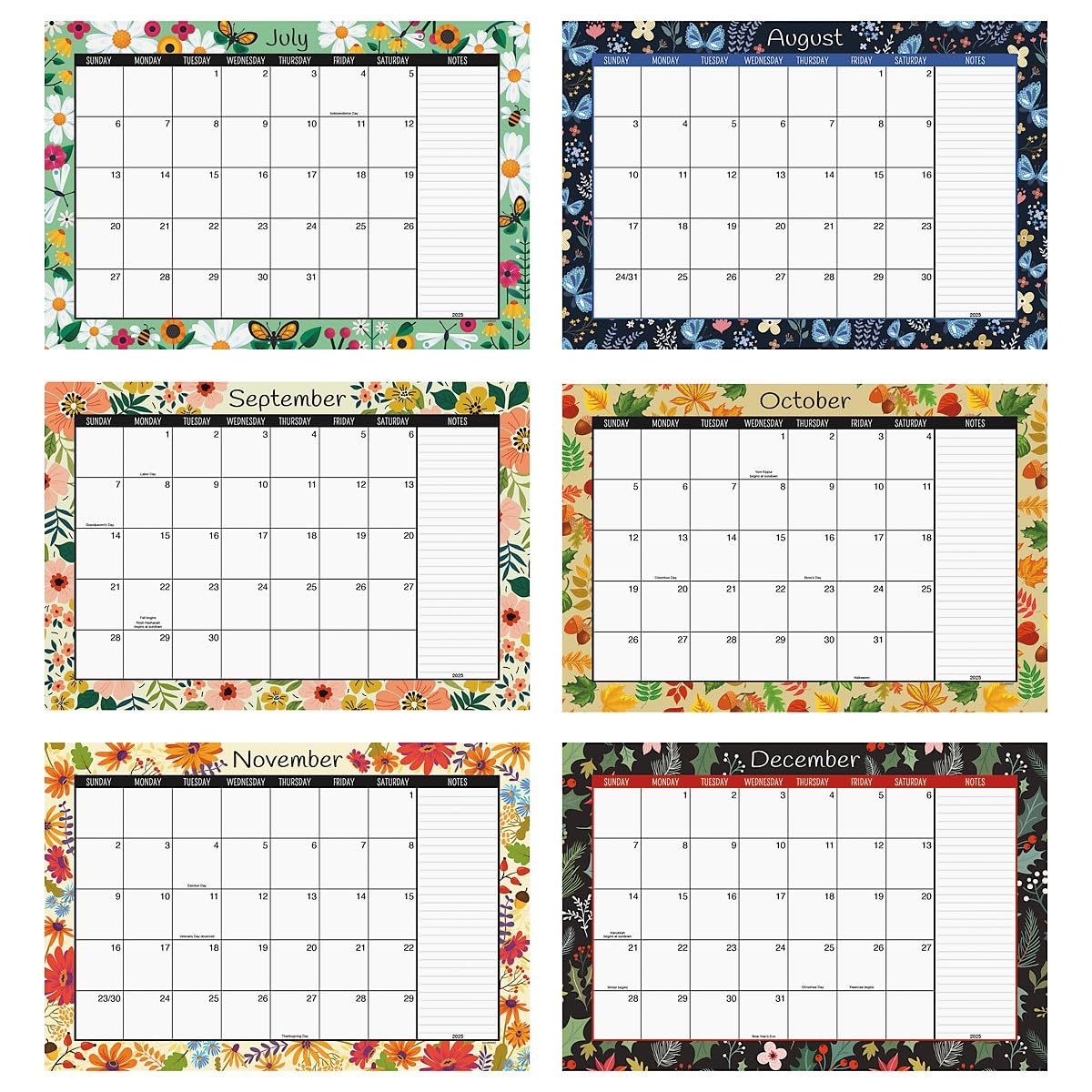 Amazon 2025 2026 Four Seasons Desk Calendar Pad 11 Inch X 16 1 4 Inch Size Large 24 Month Bookstore Quality Calendars For Kitchen Office By Current Office Products
