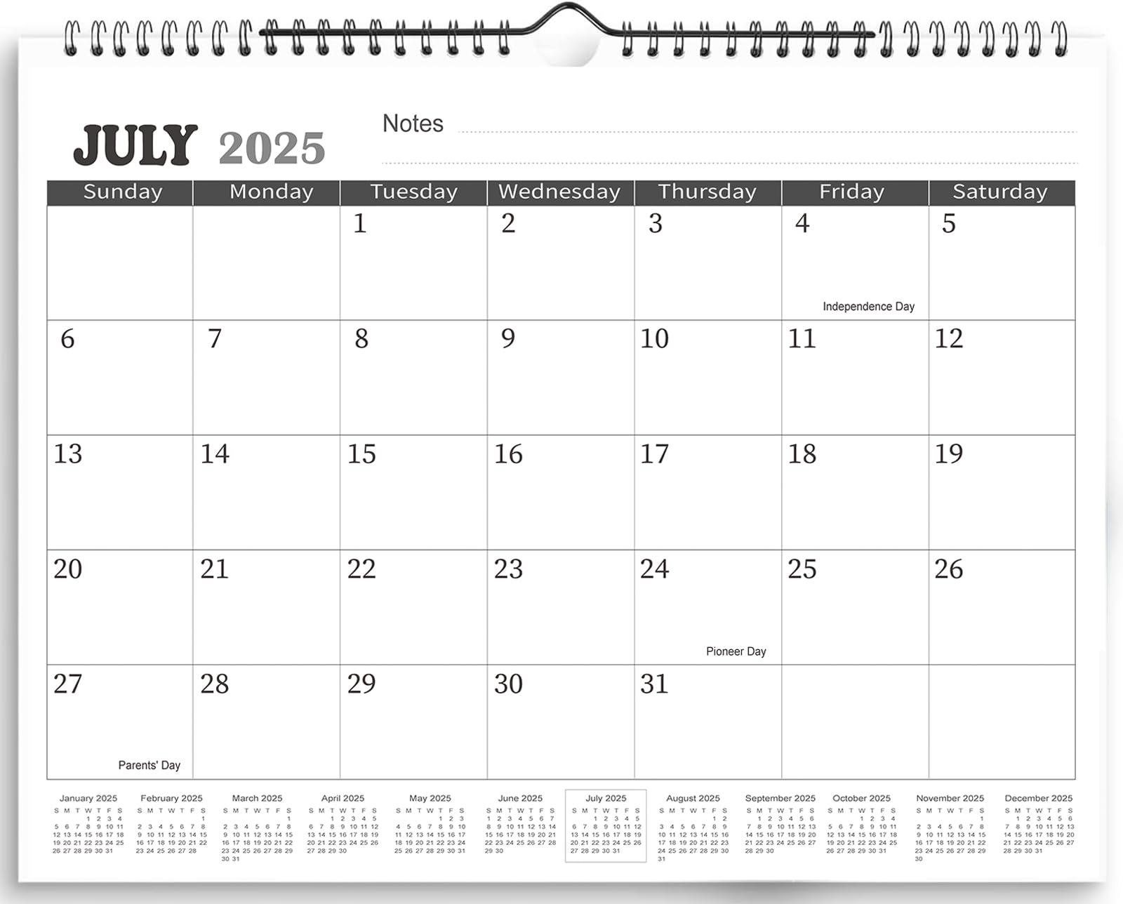 Free Printable Calendar 2025-2026