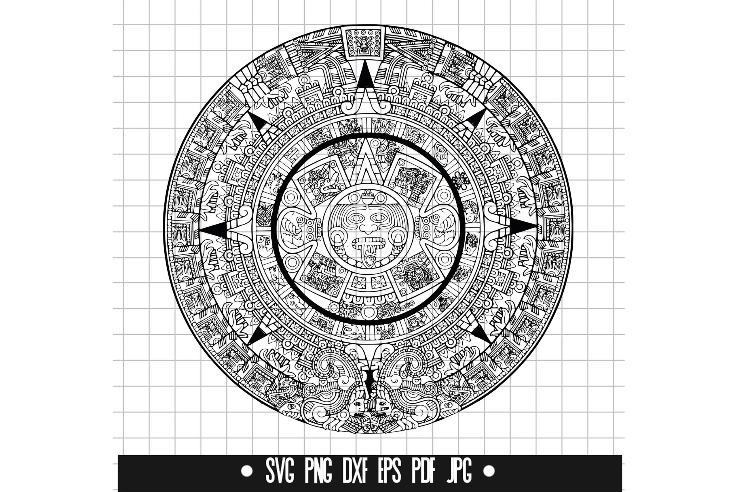 Aztec Calendar SVG Aztec Calendar Cut File Aztec Calendar DXF Aztec Calendar PNG Aztec Calendar Clipart Aztec Calendar Silhouette Etsy Ireland Aztec Calendar SVG Aztec Calendar Cut File Aztec Calendar DXF Aztec Calendar PNG Aztec Calendar Clipart Aztec Calendar Silhouette Etsy Ireland