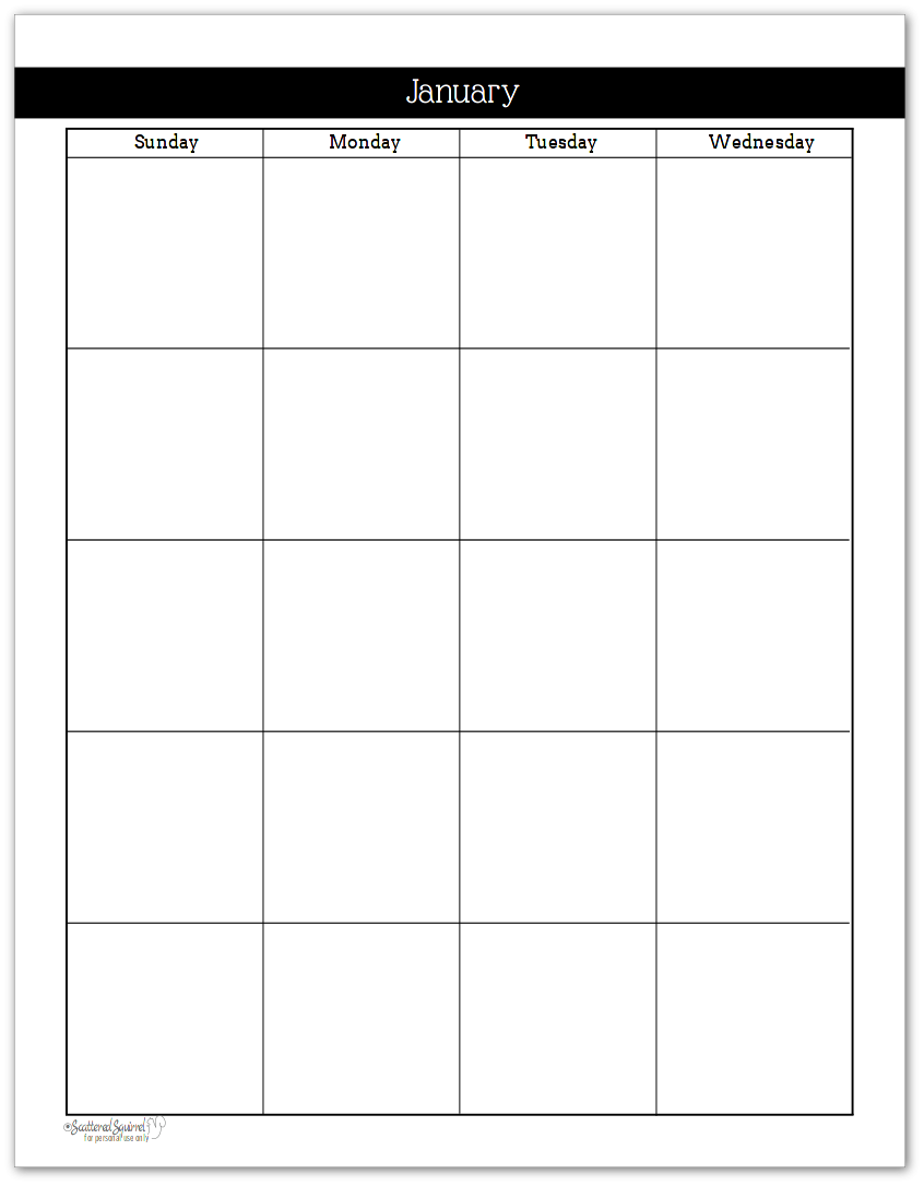 Black And White Understated Rainbow 2 Page Per Month Calendar Scattered Squirrel Black And White Understated Rainbow 2 Page Per Month Calendar Scattered Squirrel