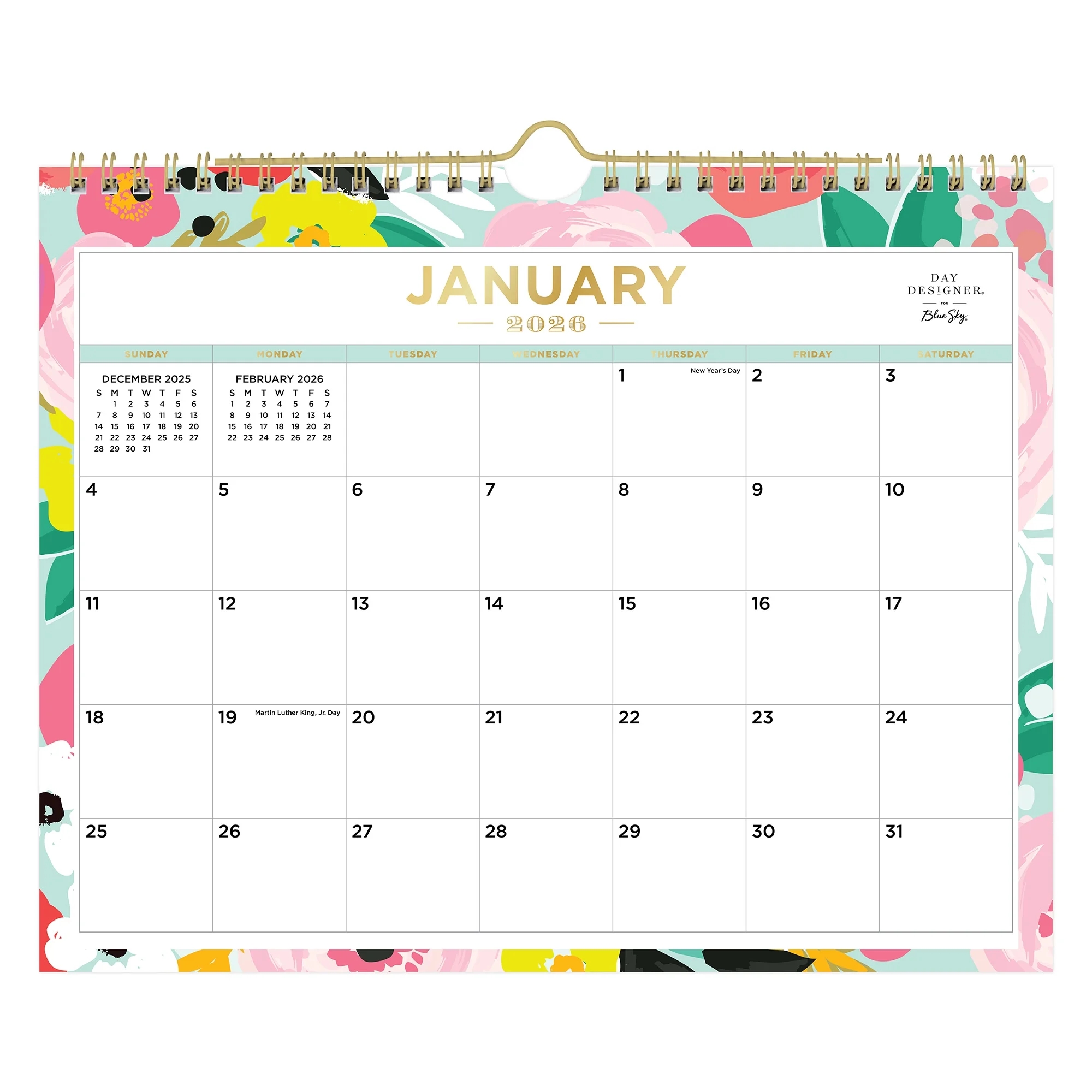Blue Sky Wall Calendars In Calendars Walmart