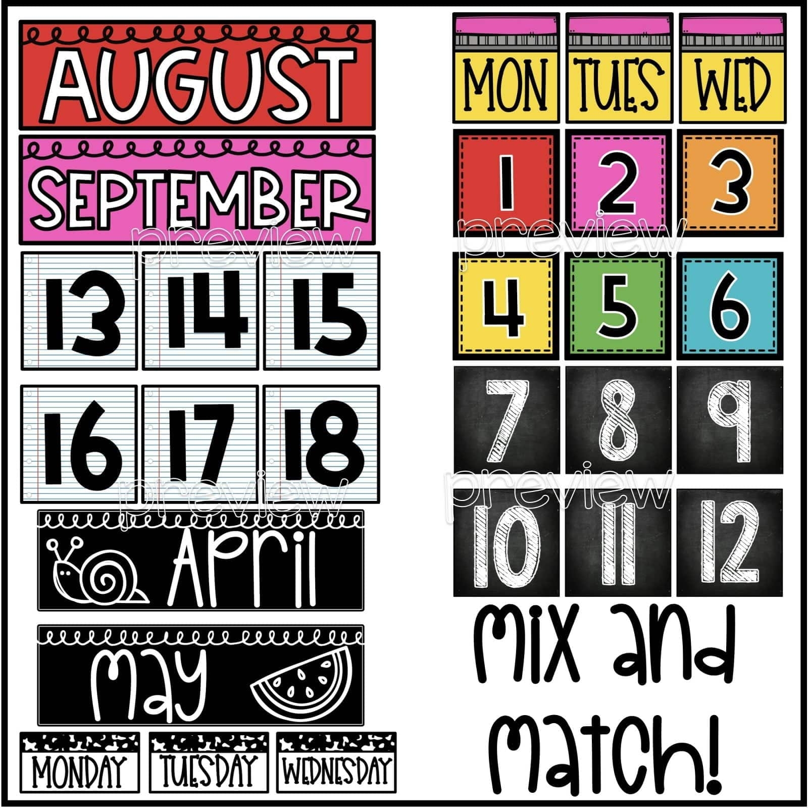 bright vintage vibes calendar pack confetti creativity bright vintage vibes calendar pack confetti creativity