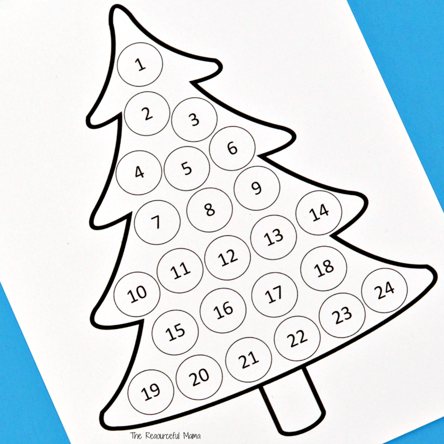 Christmas Countdown Advent Calendar The Resourceful Mama Christmas Countdown Advent Calendar The Resourceful Mama