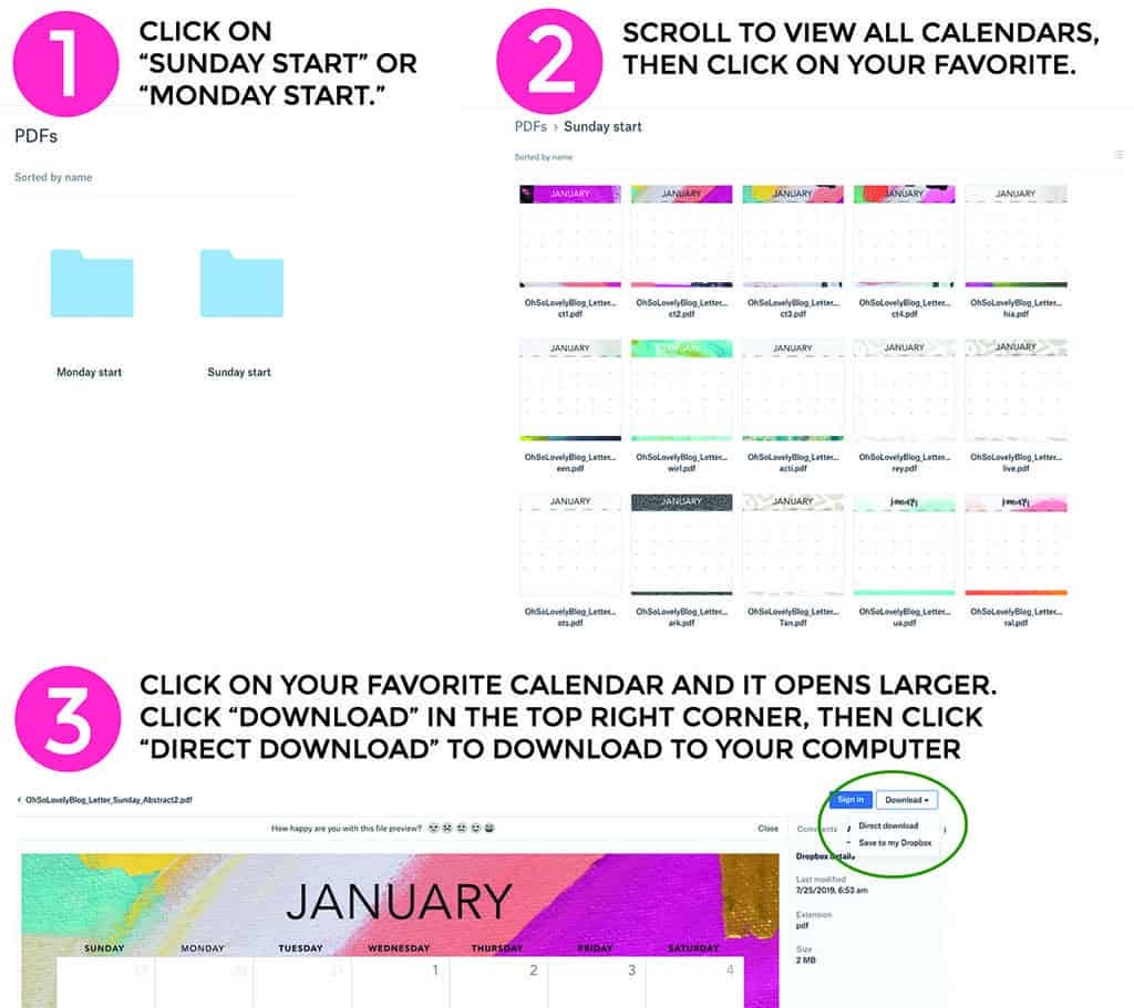 Free 2020 Printable Calendars 51 Designs To Choose From 