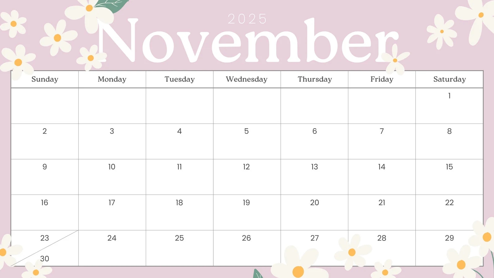 Free And Printable November 2025 Calendar Templates Canva Free And Printable November 2025 Calendar Templates Canva