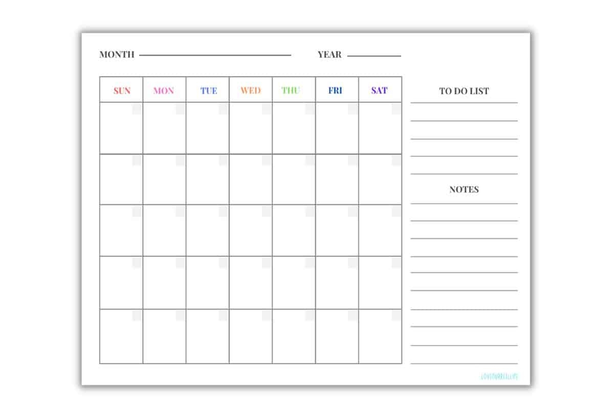 Time And Date Printable Calendar Time And Date Printable Calendar