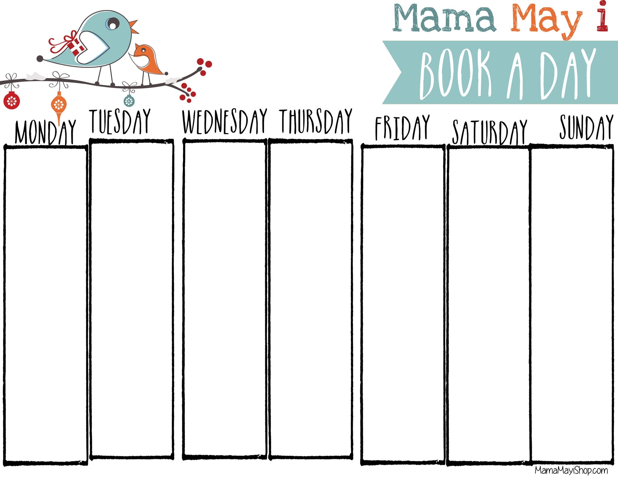 free mama may i book a day holiday countdown blank calendar download jessica perkins