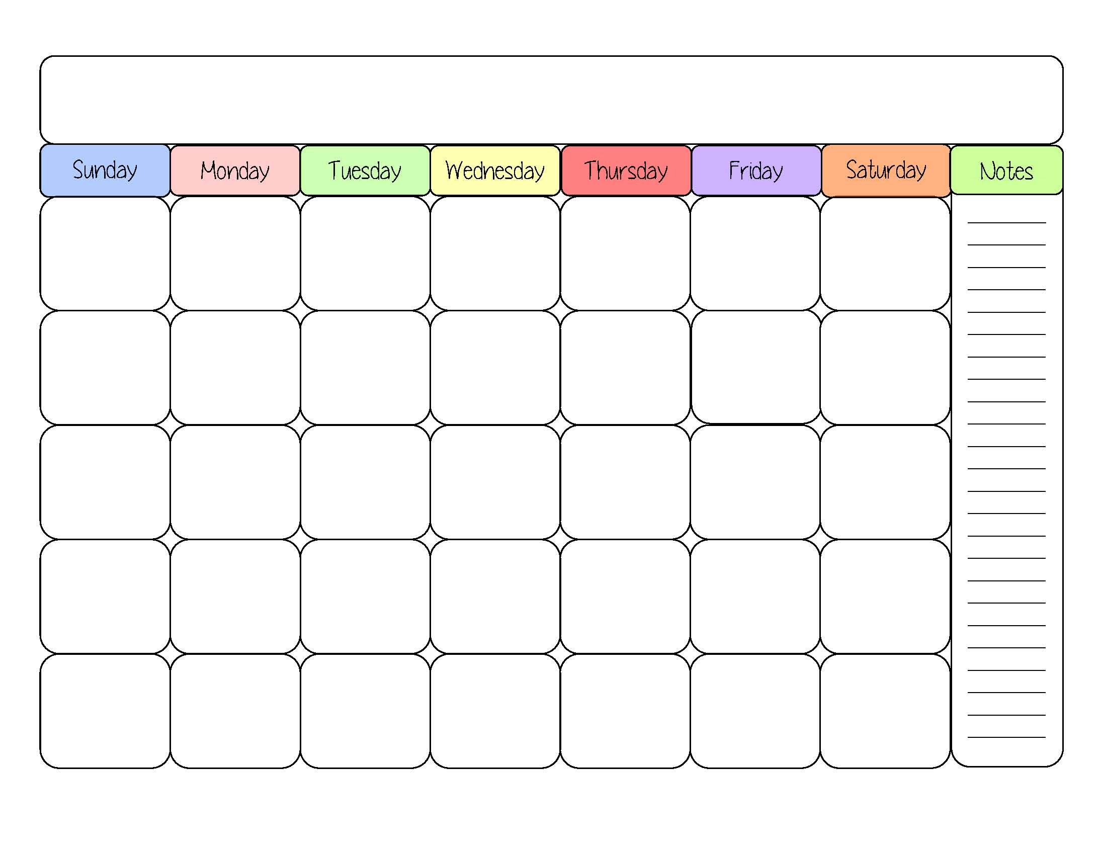 Free Printable Calendar Template Simply Sweet Days Free Printable Calendar Template Simply Sweet Days