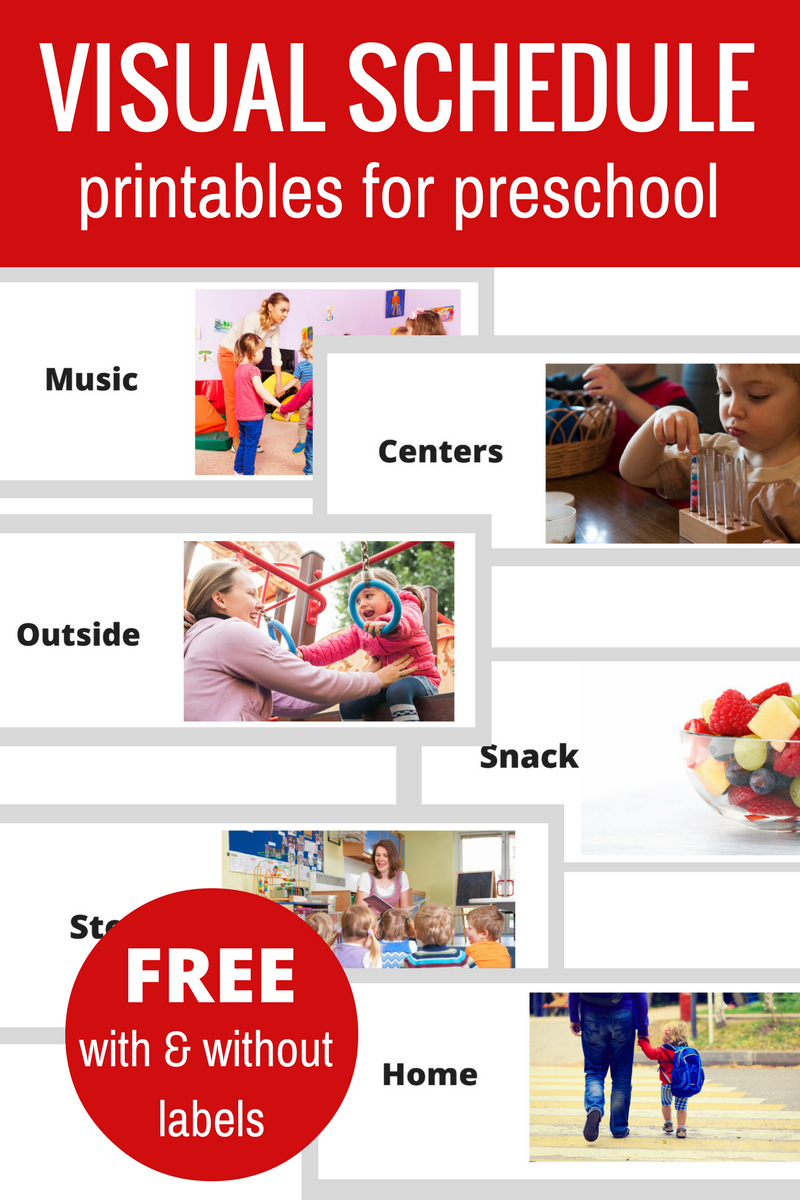 Free Printable Kindergarten Snack Calendar