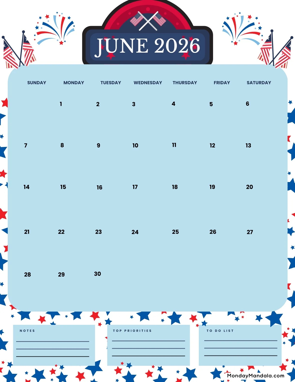 2026 June And July Calendar Printable 2026 June And July Calendar Printable