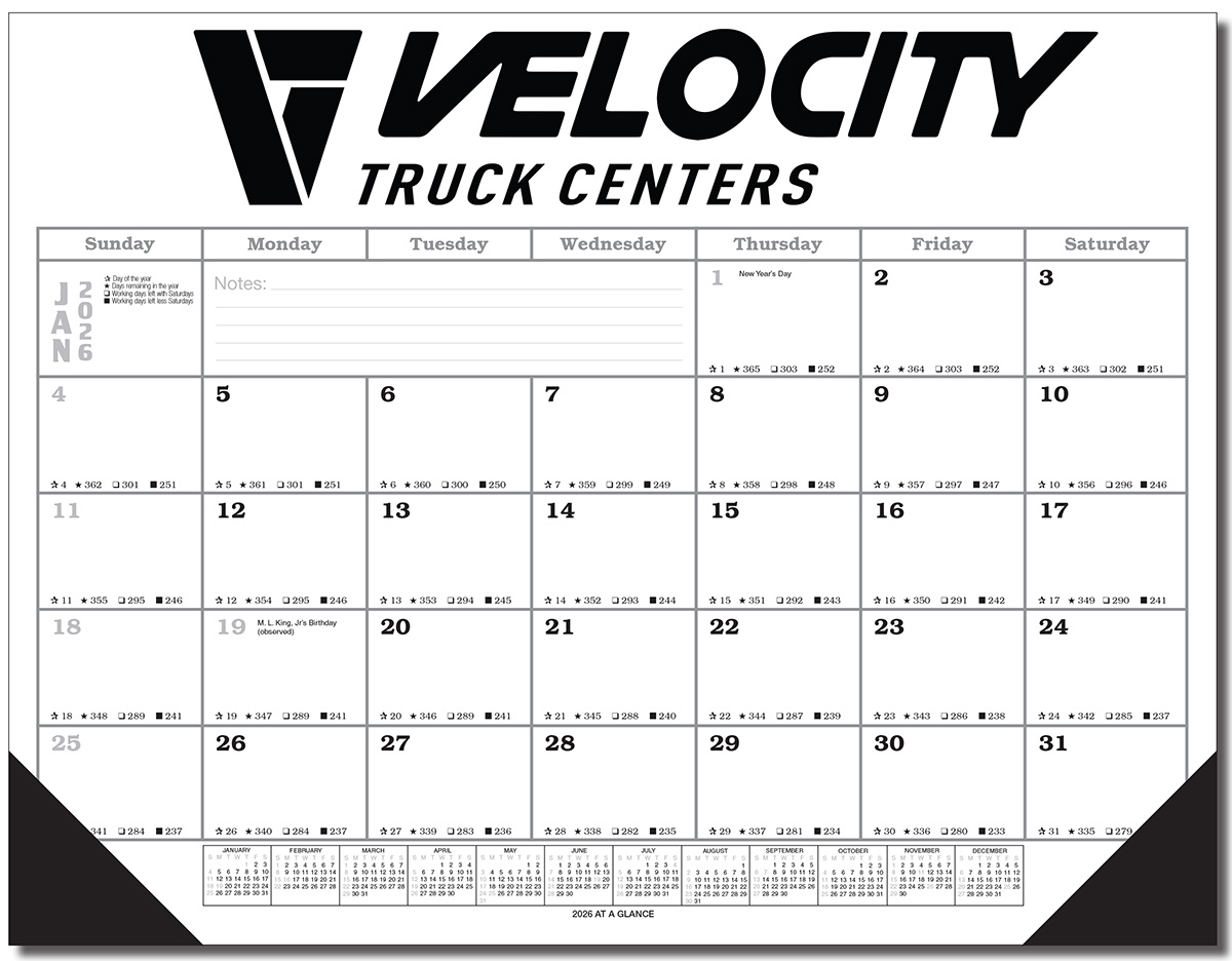 Large Desk Calendar Customizable Extra Large Calendar Calendar Company