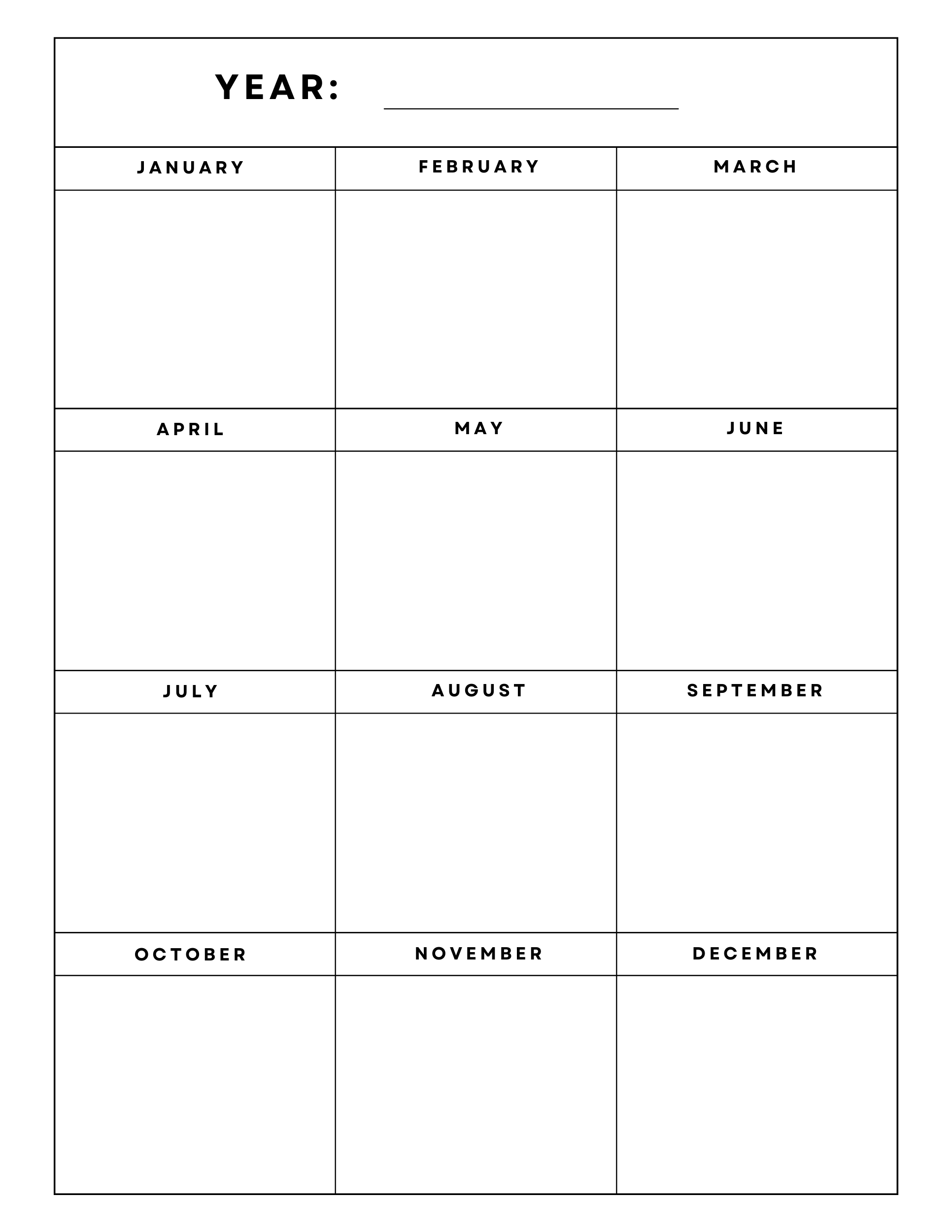 make the best of the year with a blank calendar my calendar land make the best of the year with a blank calendar my calendar land