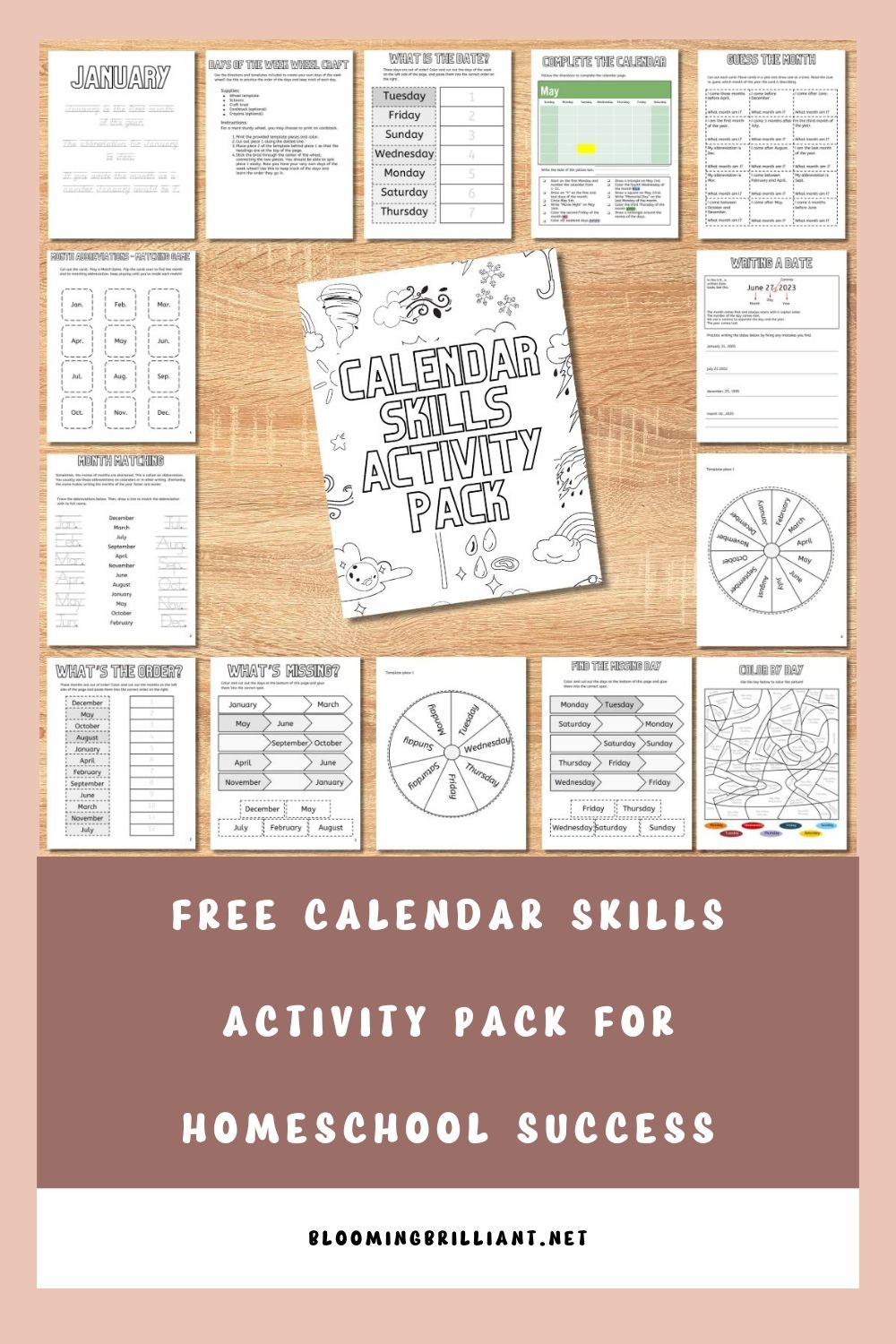 Mastering Time Free Calendar Skills Activity Printable For Homeschoolers Blooming Brilliant Mastering Time Free Calendar Skills Activity Printable For Homeschoolers Blooming Brilliant