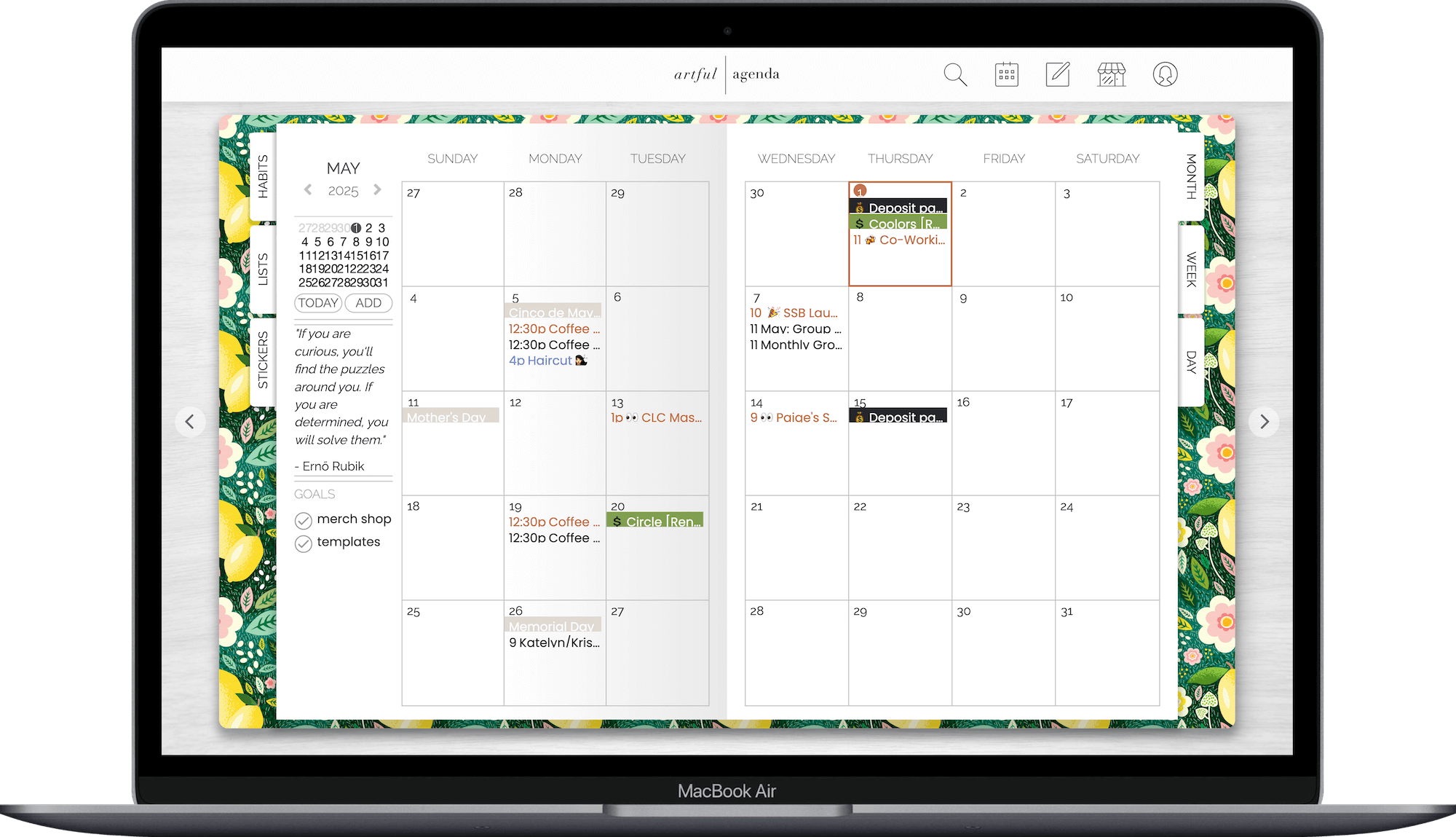 My Favorite Paper style Digital Planner