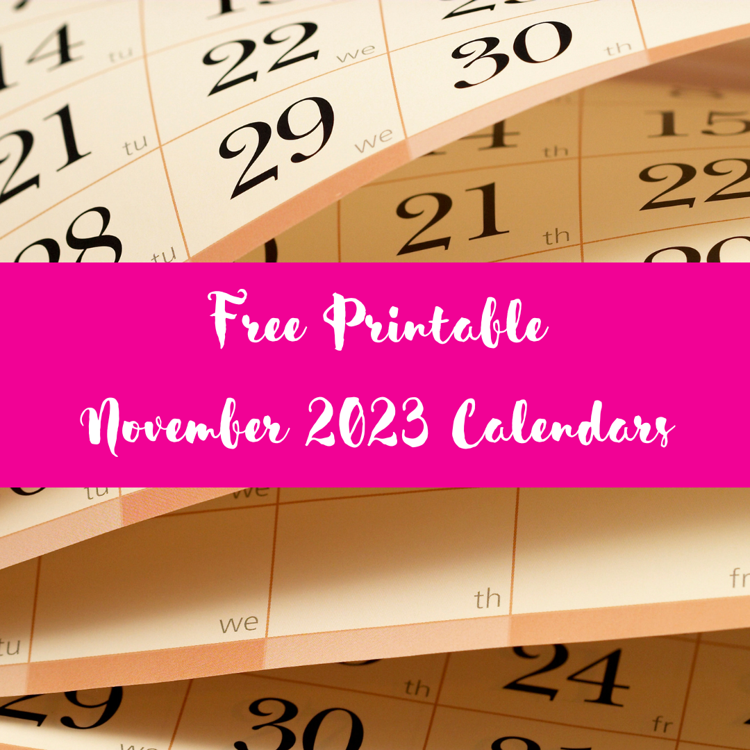 november 2023 calendar free printable