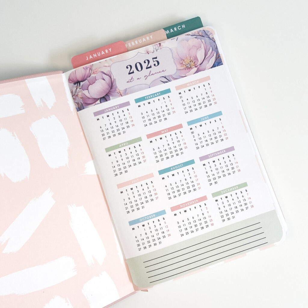 Free Printable Bullet Journal Calendar 2025