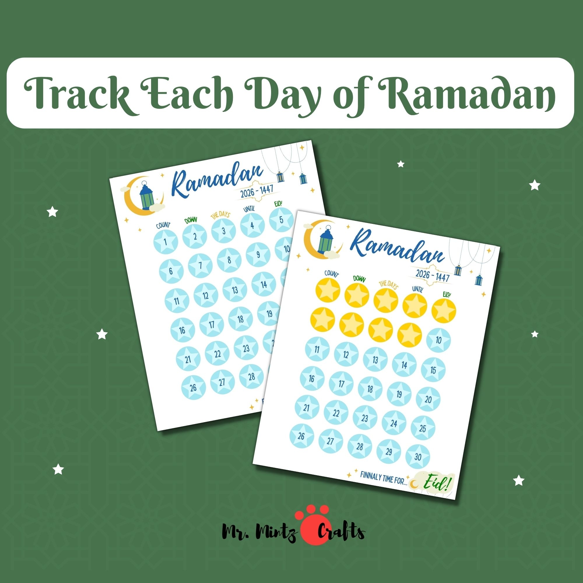 ramadan calendar 2026 ramadan craft for kids made by teachers