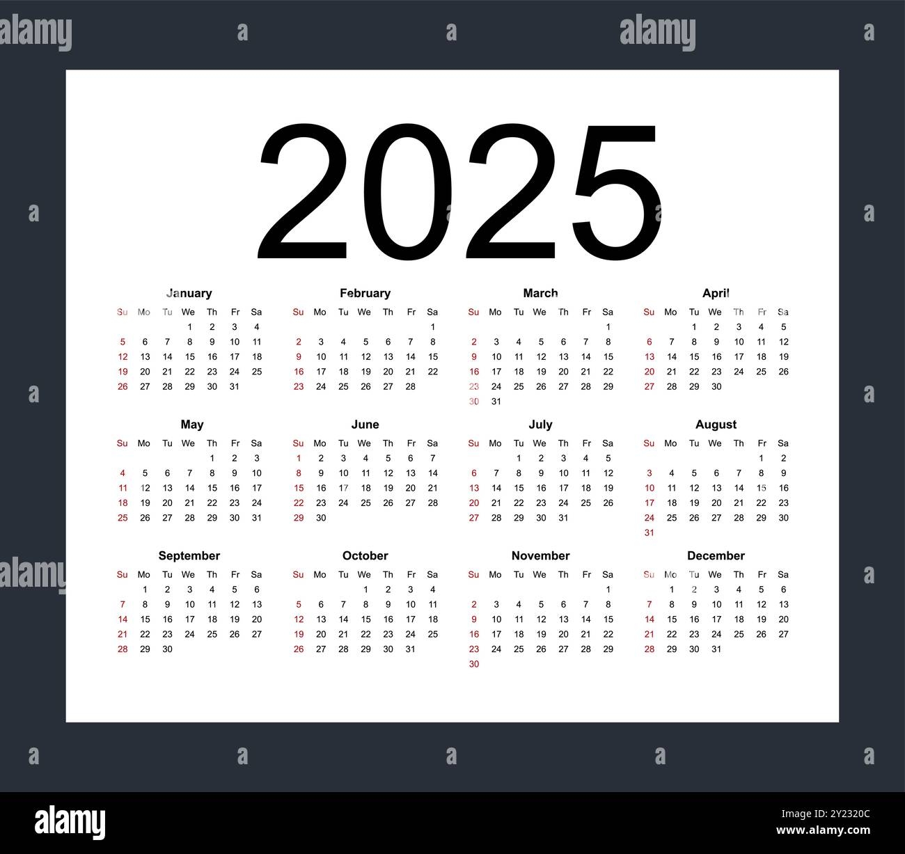 Printable Calendar With Week Numbers 2025
