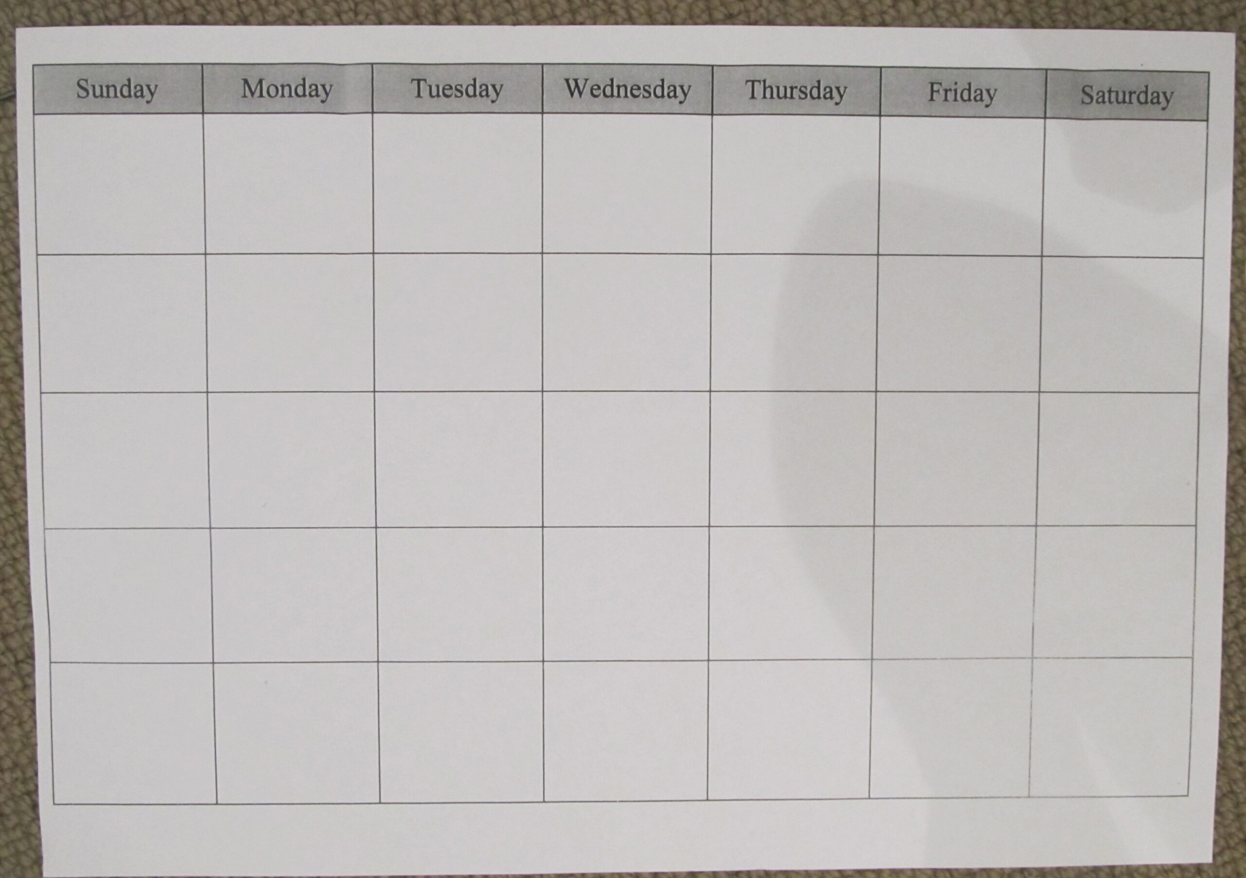 Teacher Mama Making A Monthly Calendar Boy Mama Teacher Mama
