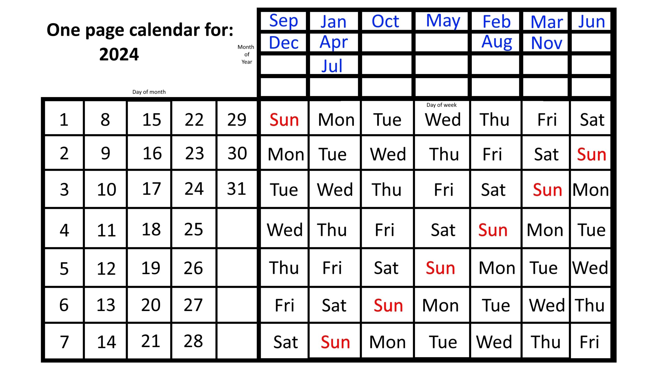 The Simple One page Calendar That Lasts All Year Big Think The Simple One page Calendar That Lasts All Year Big Think