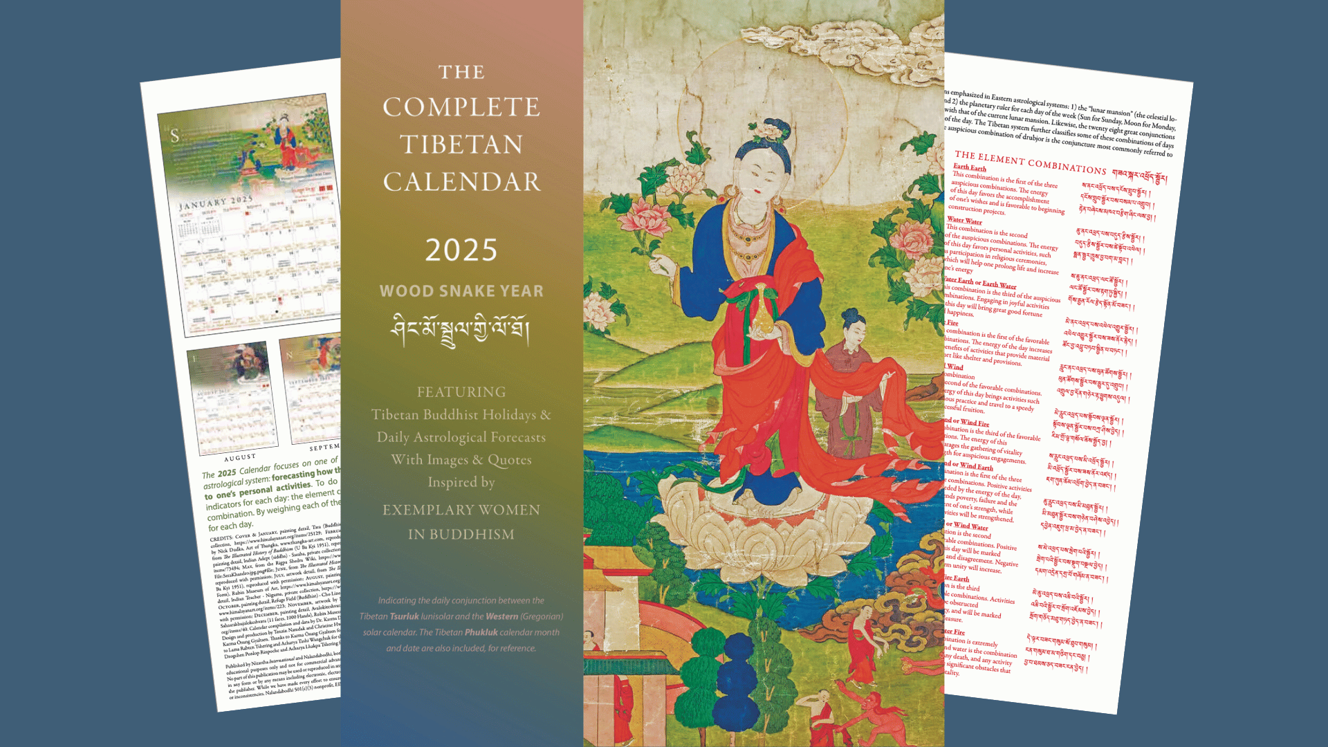 Printable 2025 Chinese Buddhist Calendar