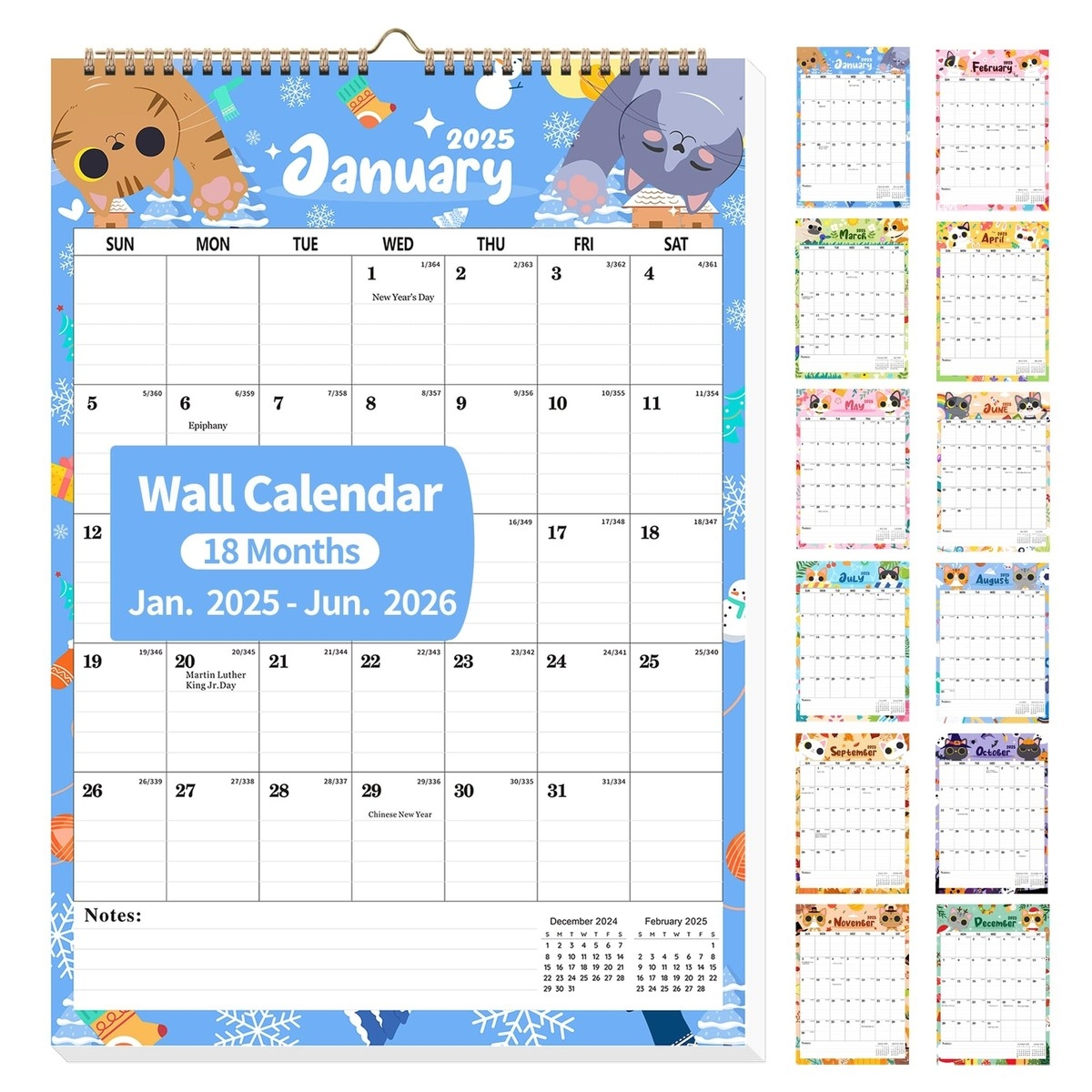 Wall Calendar Printable 2025