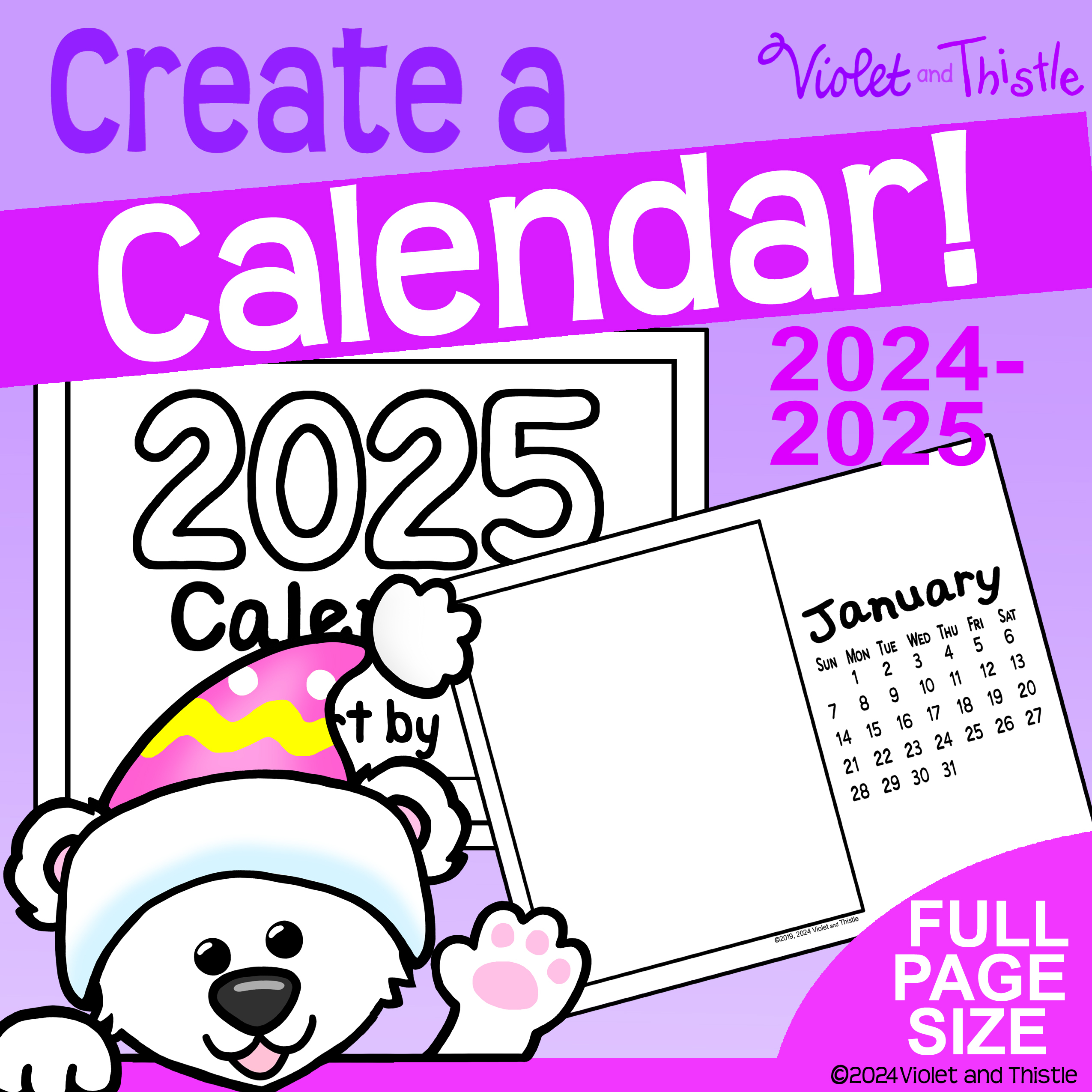 Free Printable Christmas Calendar 2025