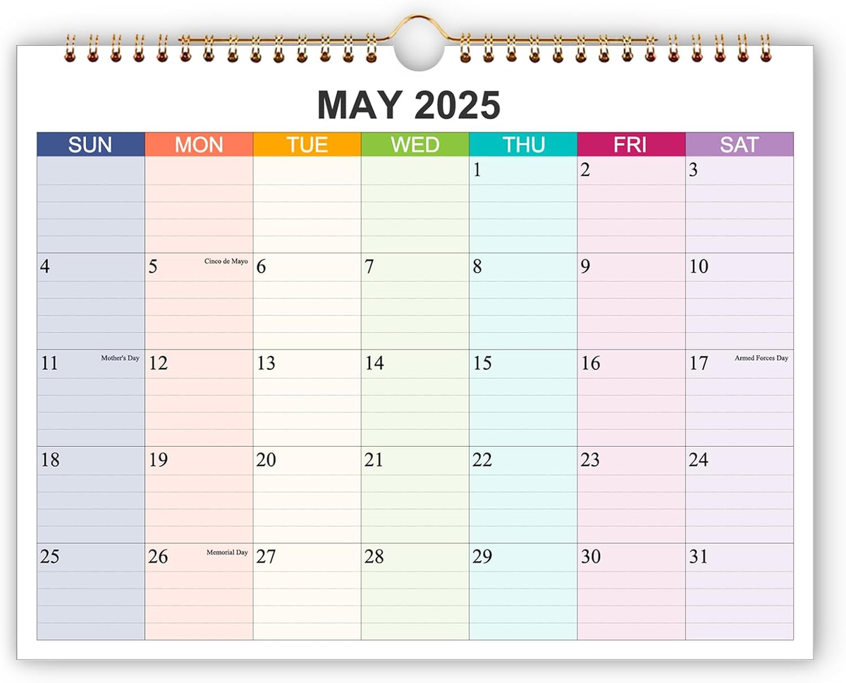 2025 2026 Calendar Wall Calendar 2025 2026 Runs From May 2025 To December 2026 EBay