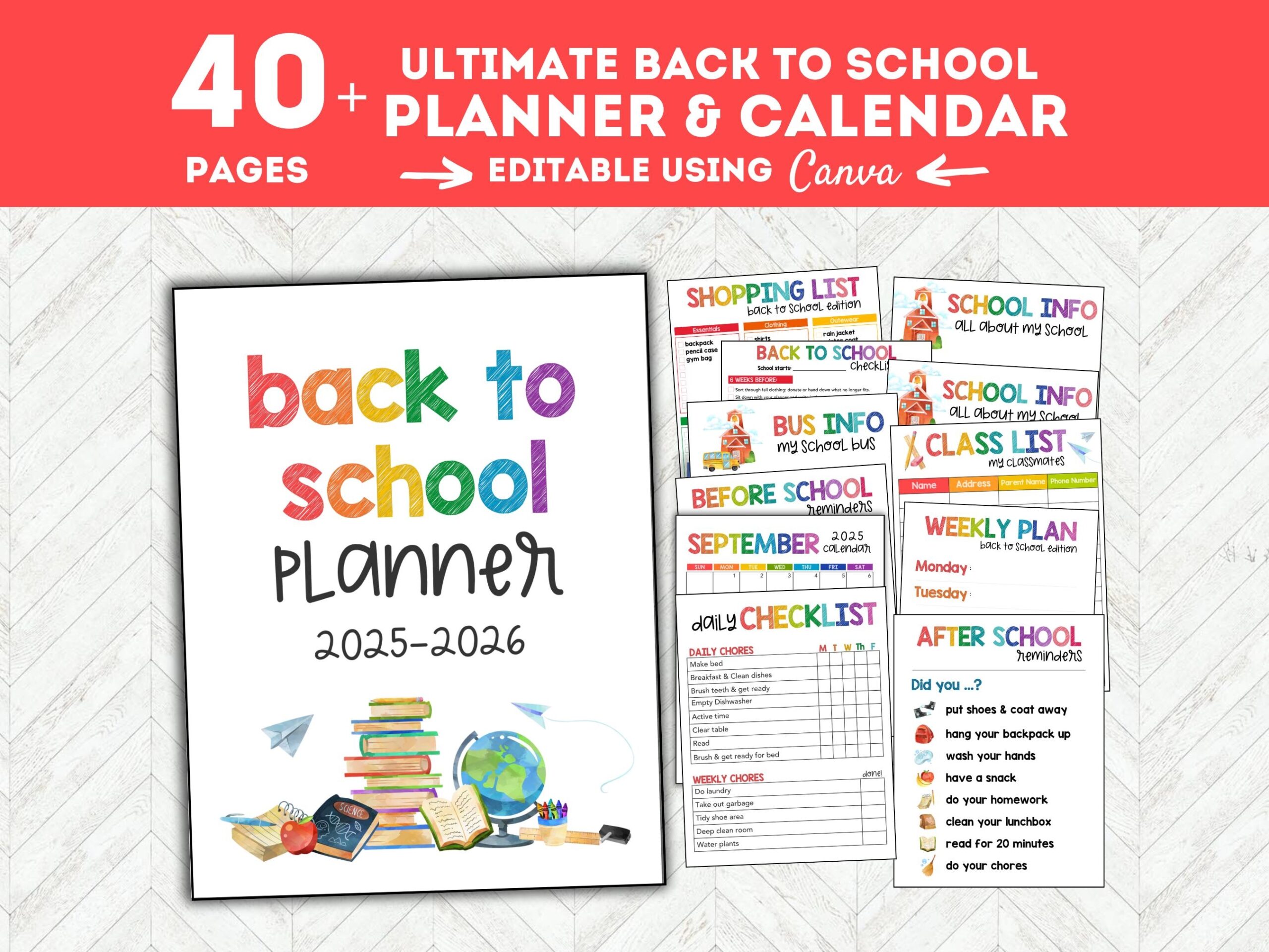 2025 2026 EDITABLE Printable Calendar Back To School Planner With Kids Chore Chart And Weekly Schedule Printable School Calendar Etsy 2025 2026 EDITABLE Printable Calendar Back To School Planner With Kids Chore Chart And Weekly Schedule Printable School Calendar Etsy