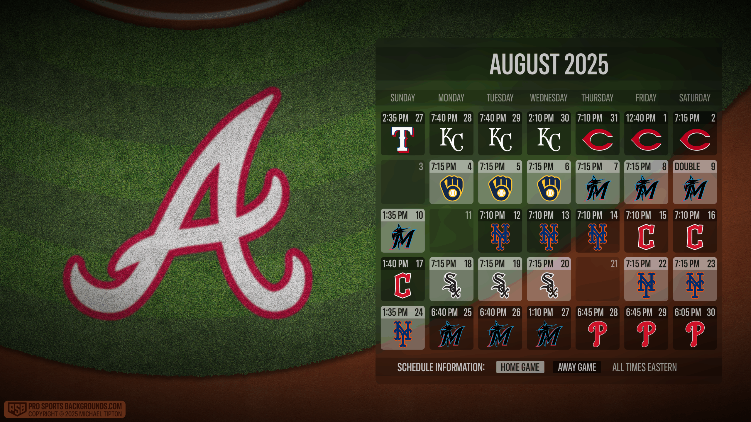 2025 Atlanta Braves Wallpapers Pro Sports Backgrounds
