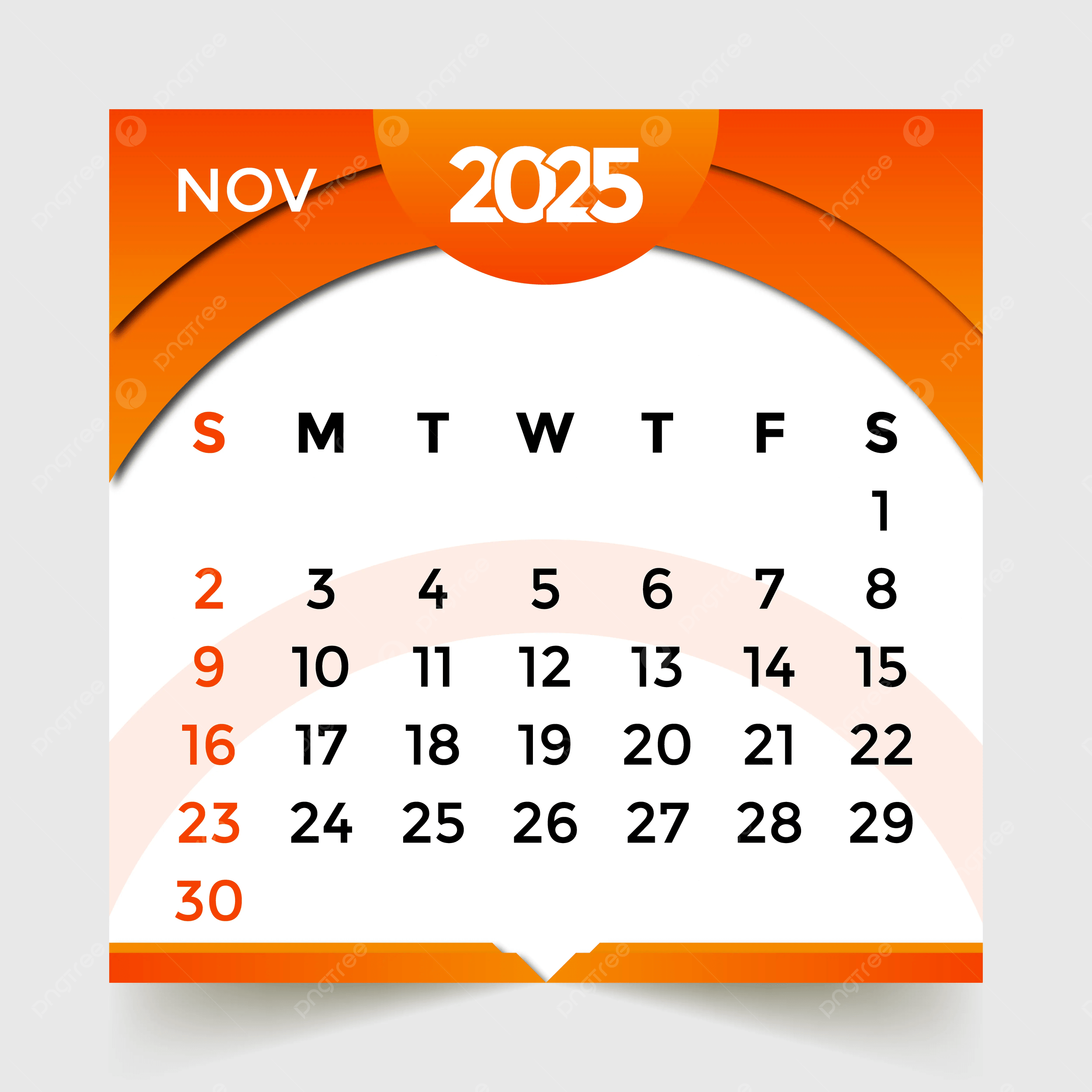 2025 Calendar Month Of November Vector Template Download On Pngtree 2025 Calendar Month Of November Vector Template Download On Pngtree