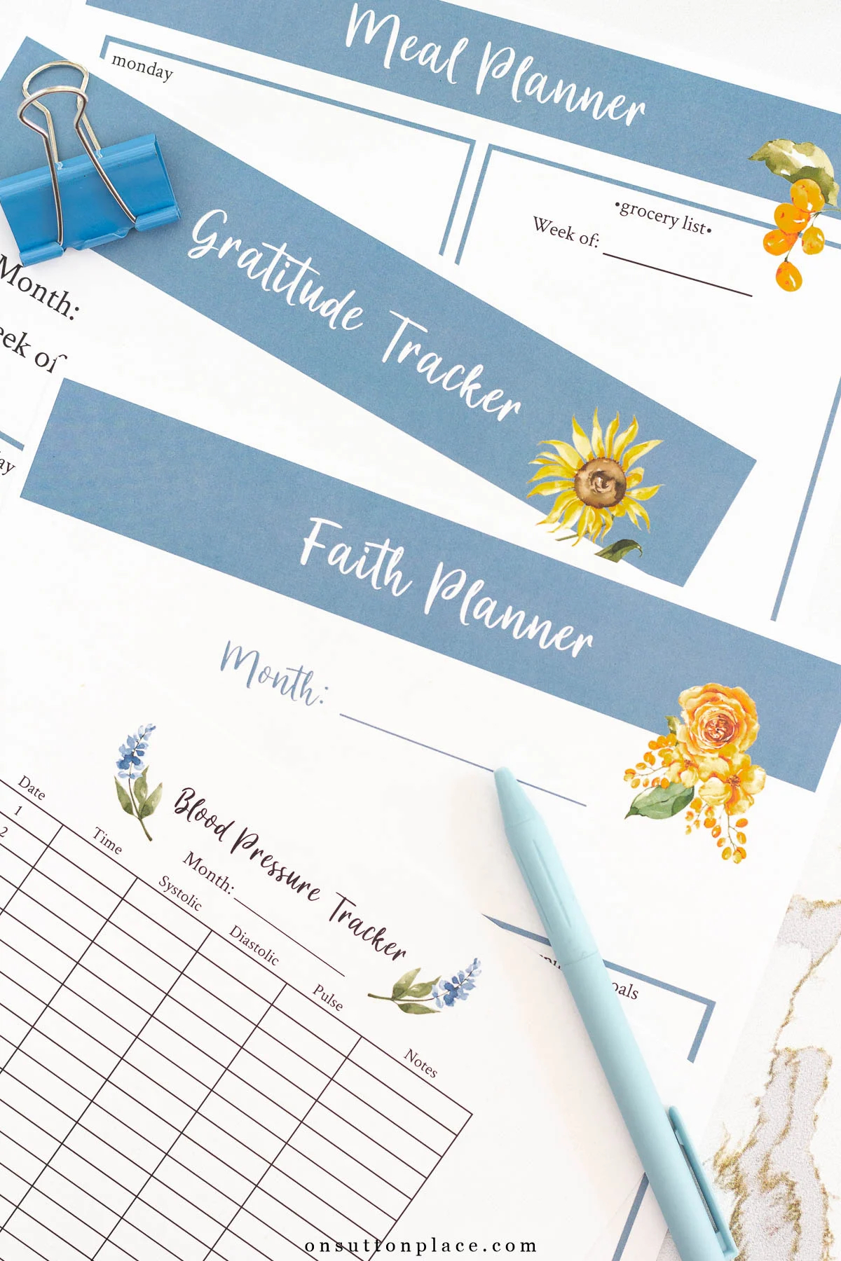 2025 Free Printable Calendar With Planner Pages On Sutton Place