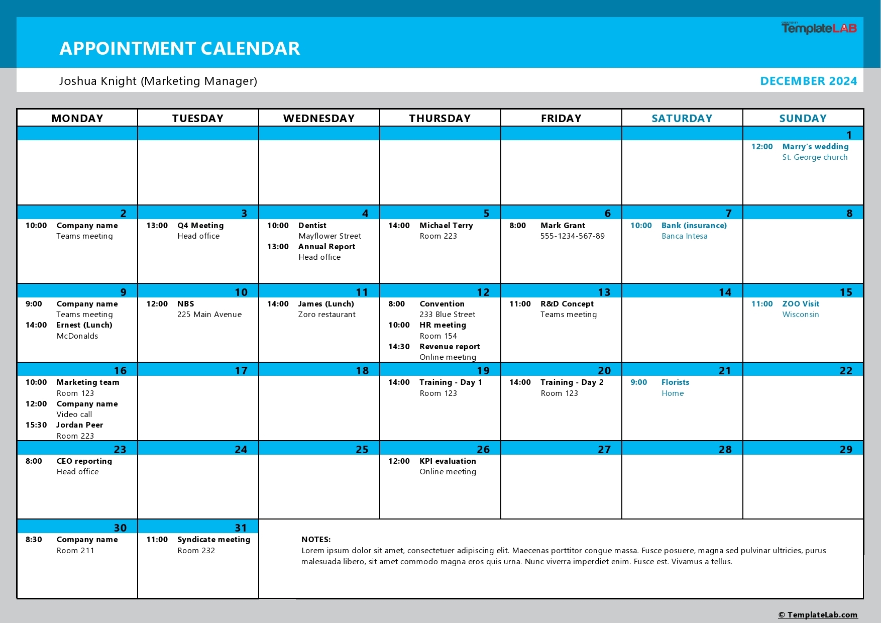 50 Printable Appointment Schedule Templates Appointment Calendars 50 Printable Appointment Schedule Templates Appointment Calendars