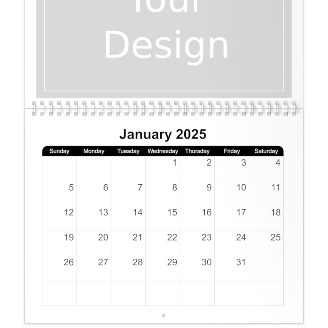 2025 Monthly Calendar Printable 5x7
