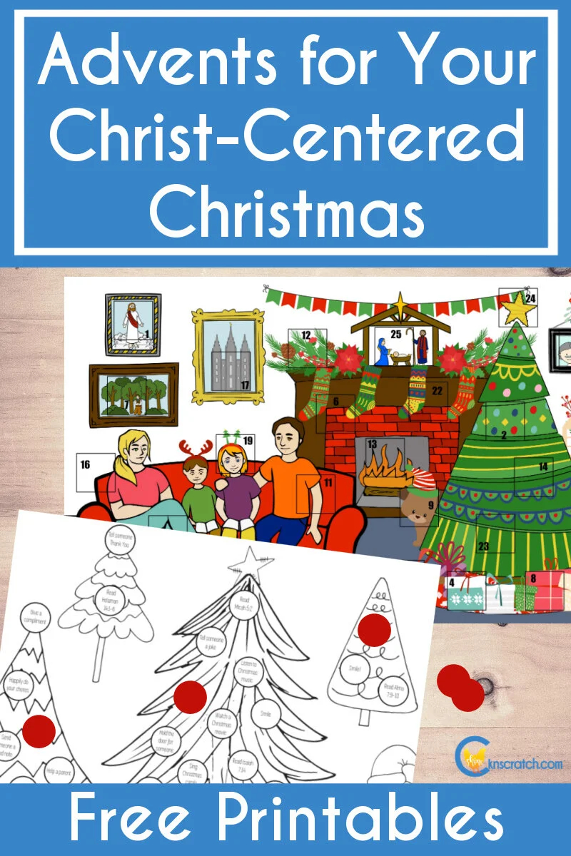 Advents For Your Christ Centered Christmas Chicken Scratch N Sniff