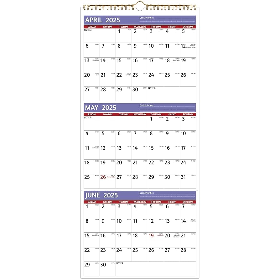 Amazon 2025 2026 Wall Calendar 3 Month Calendar 2025 2026 Vertical Apr 2025 Jul 2026 3 Month Wall Calendar 11 X 26 In Open 2025 Calendar Large Print Holiday Thick Paper Priorities Notes Purple Office Products Amazon 2025 2026 Wall Calendar 3 Month Calendar 2025 2026 Vertical Apr 2025 Jul 2026 3 Month Wall Calendar 11 X 26 In Open 2025 Calendar Large Print Holiday Thick Paper Priorities Notes Purple Office Products