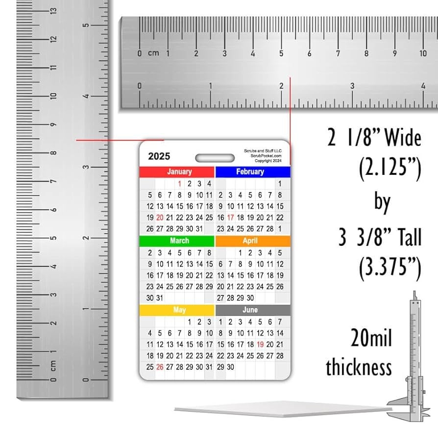 Amazon 2025 Monthly Calendar Badge Card Vertical 1 Card Office Products Amazon 2025 Monthly Calendar Badge Card Vertical 1 Card Office Products