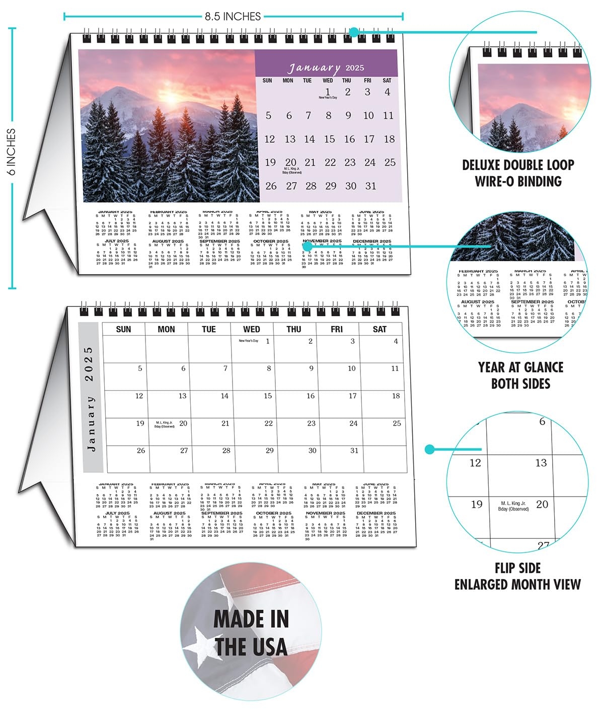 Amazon Calendar Company 2025 Scenic America Desktop Tent Calendar One Month Front And Back Each Page 8 5 x6 MADE IN THE USA Scenic Tent Office Products Amazon Calendar Company 2025 Scenic America Desktop Tent Calendar One Month Front And Back Each Page 8 5 x6 MADE IN THE USA Scenic Tent Office Products
