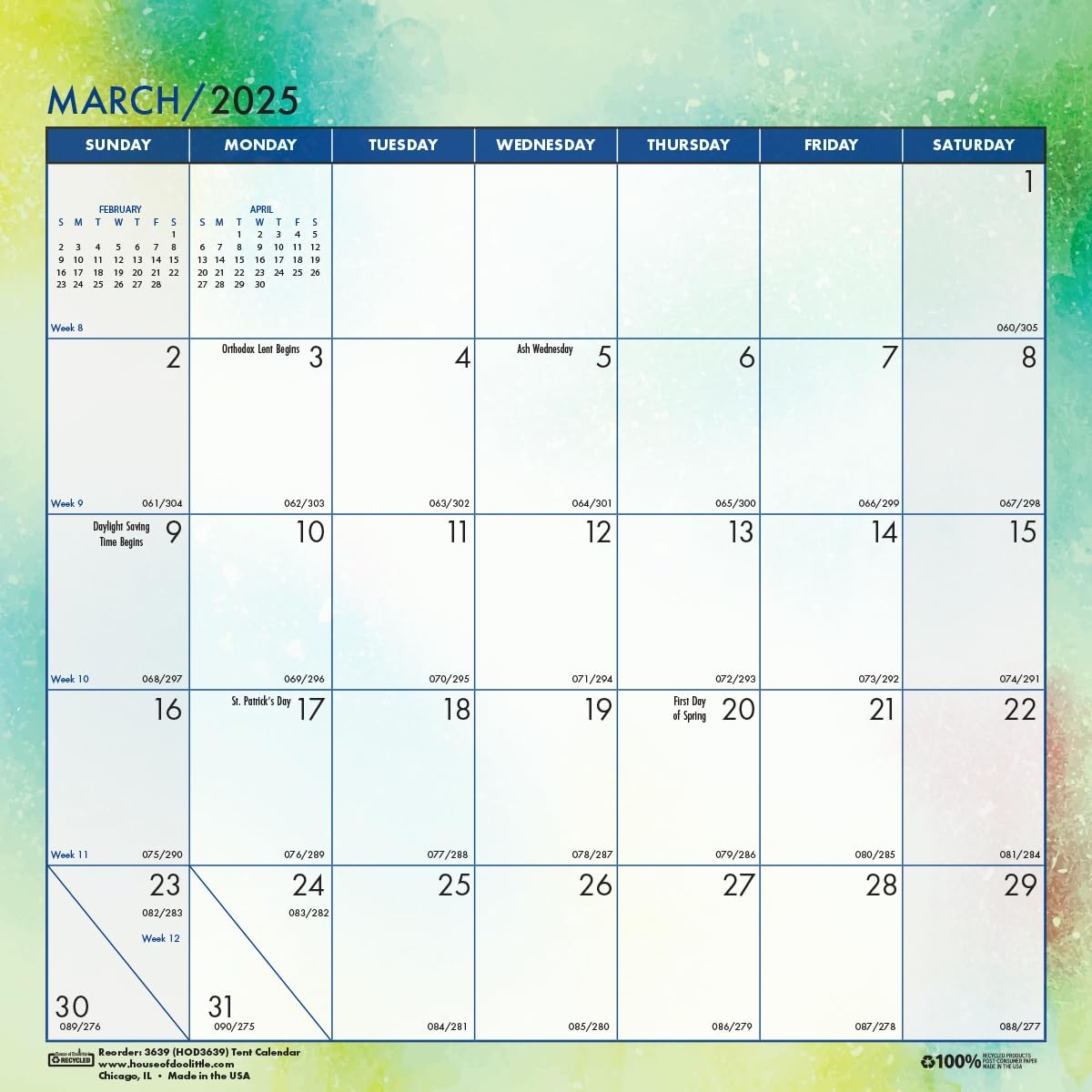 Amazon House Of Doolittle 2025 Monthly Desktop Tent Calendar Cosmos 6 X 6 Inches January December HOD3639 25 Office Products Amazon House Of Doolittle 2025 Monthly Desktop Tent Calendar Cosmos 6 X 6 Inches January December HOD3639 25 Office Products