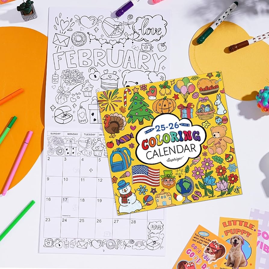 Amazon Kids Calendar 2025 2026 Coloring Calendar For Kids Wall Calendar 2025 2026 12 Monthly Jul 2025 Jun 2026 Toddler Calendars Learning For Home Classroom 12 Different Theme Illustrated Images To Color Good Amazon Kids Calendar 2025 2026 Coloring Calendar For Kids Wall Calendar 2025 2026 12 Monthly Jul 2025 Jun 2026 Toddler Calendars Learning For Home Classroom 12 Different Theme Illustrated Images To Color Good