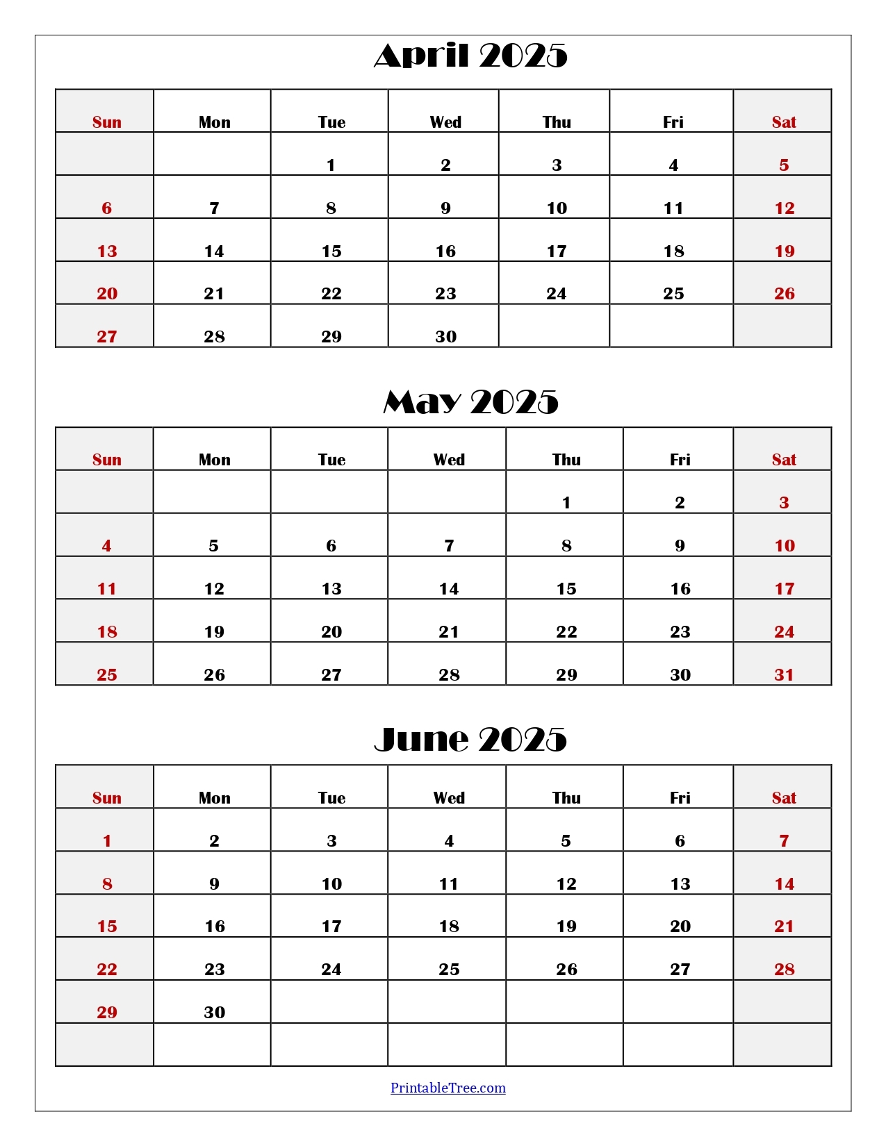 April To June 2025 Calendar Printable PDF Three Months Calendar April To June 2025 Calendar Printable PDF Three Months Calendar