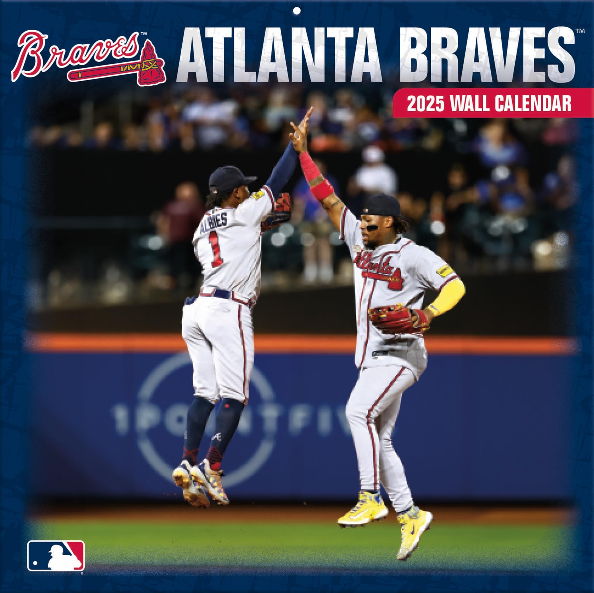Atlanta Braves 2025 12x12 Team Wall Calendar 0841622175284 Amazon Books