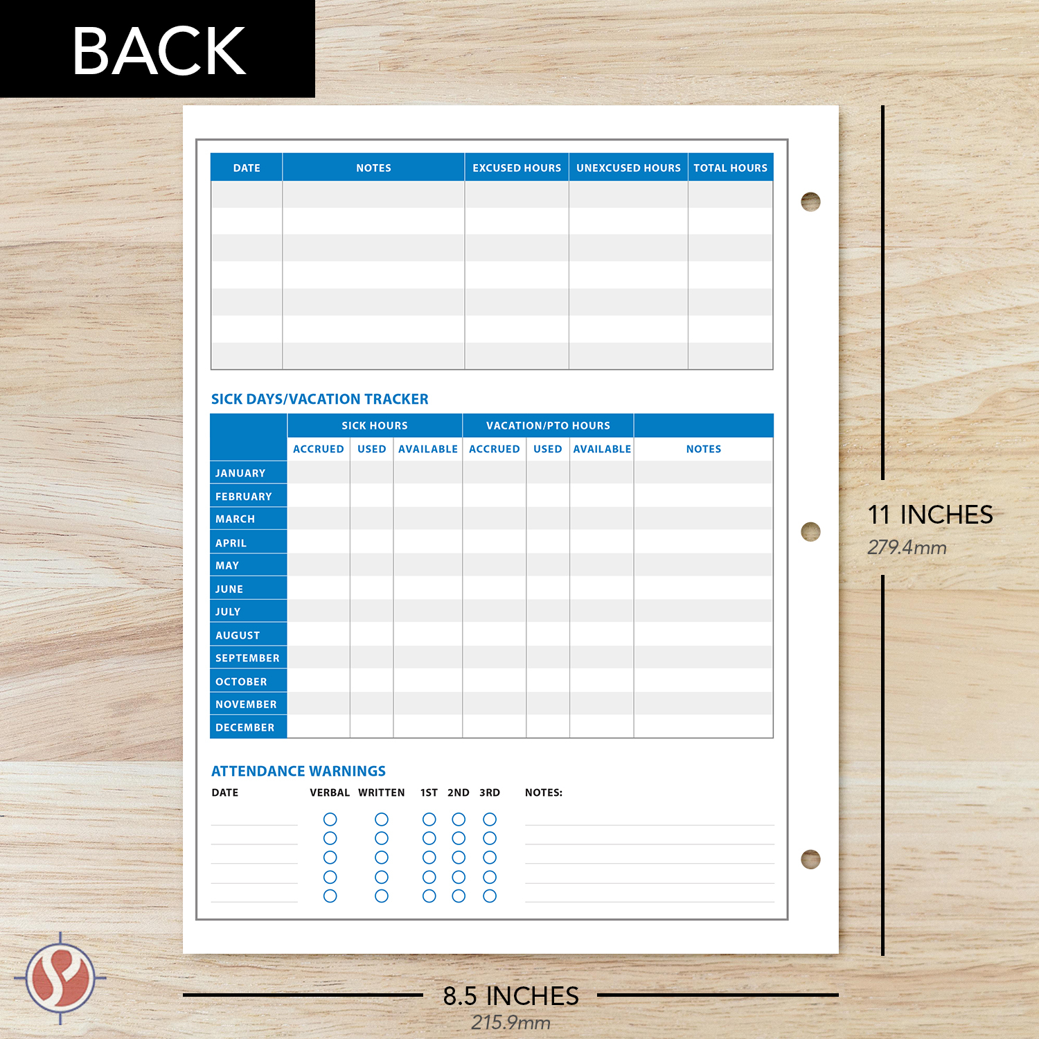 Attendance Calendar Year Of 2025 Bulk And Wholesale Fine Cardstock